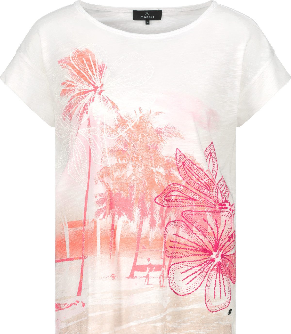 Monari Shirt met ronde hals Met een ronde hals