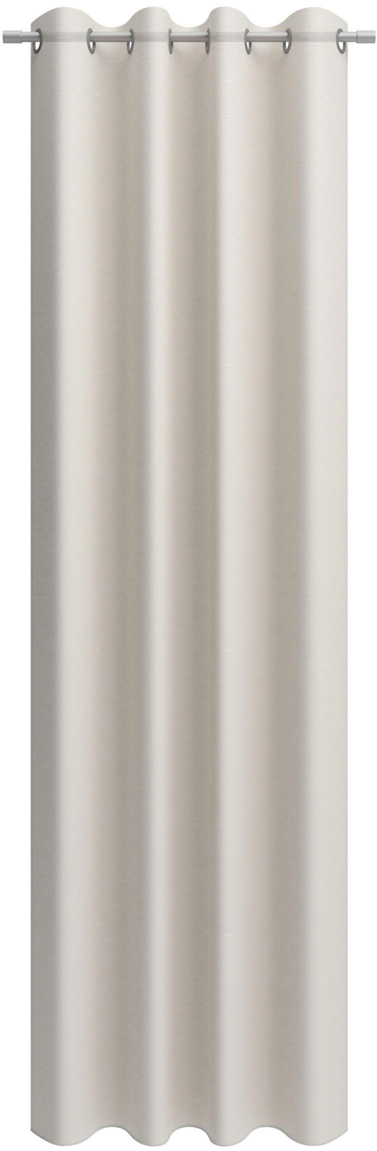 Neutex for you! Gordijn Allure Ooggordijn met metalen ogen, breedte 140 cm, op maat (1 stuk)
