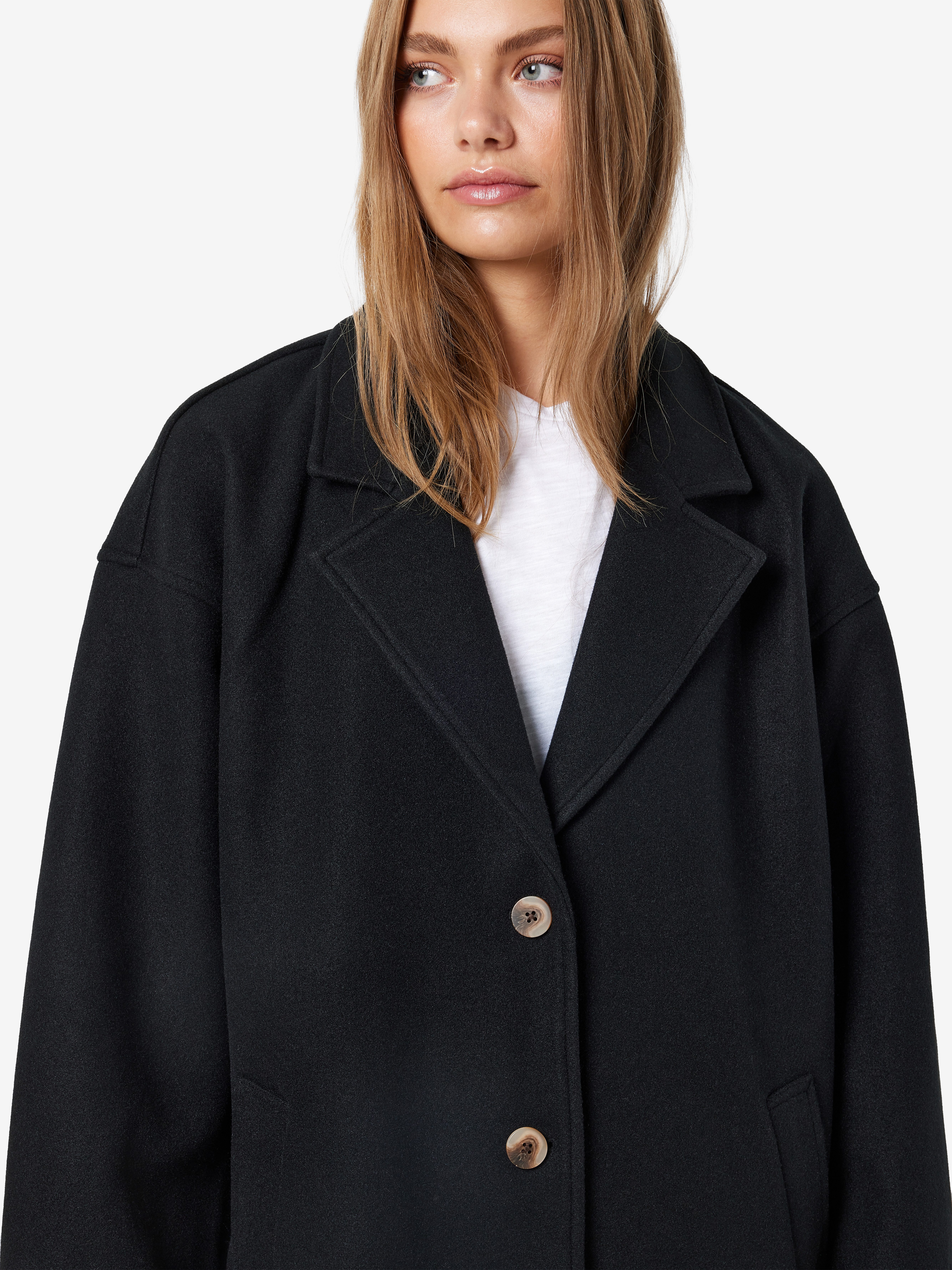 Noisy may Caban NMALICIA LS OVERSIZE BLAZER NOOS