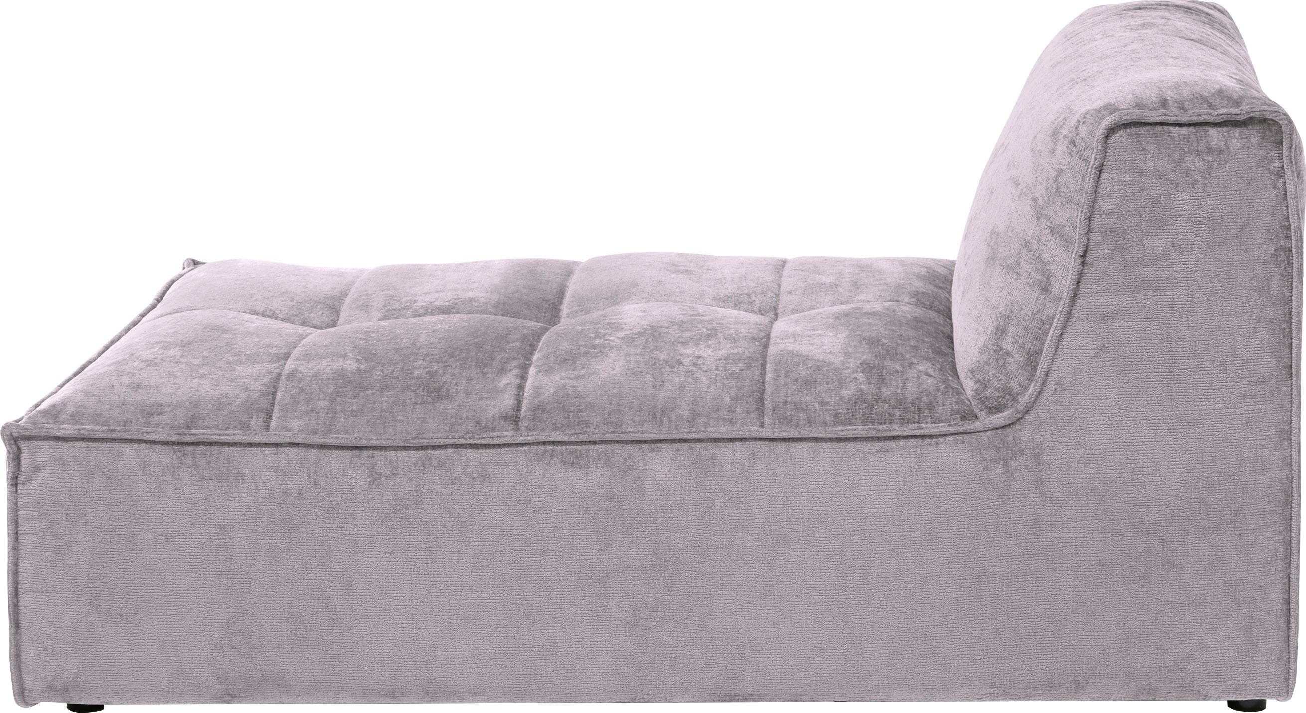 RAUM.ID Sofaelement Monolid kan worden gebruikt als module of afzonderlijk, bekleding in teddy-look (1 stuk)
