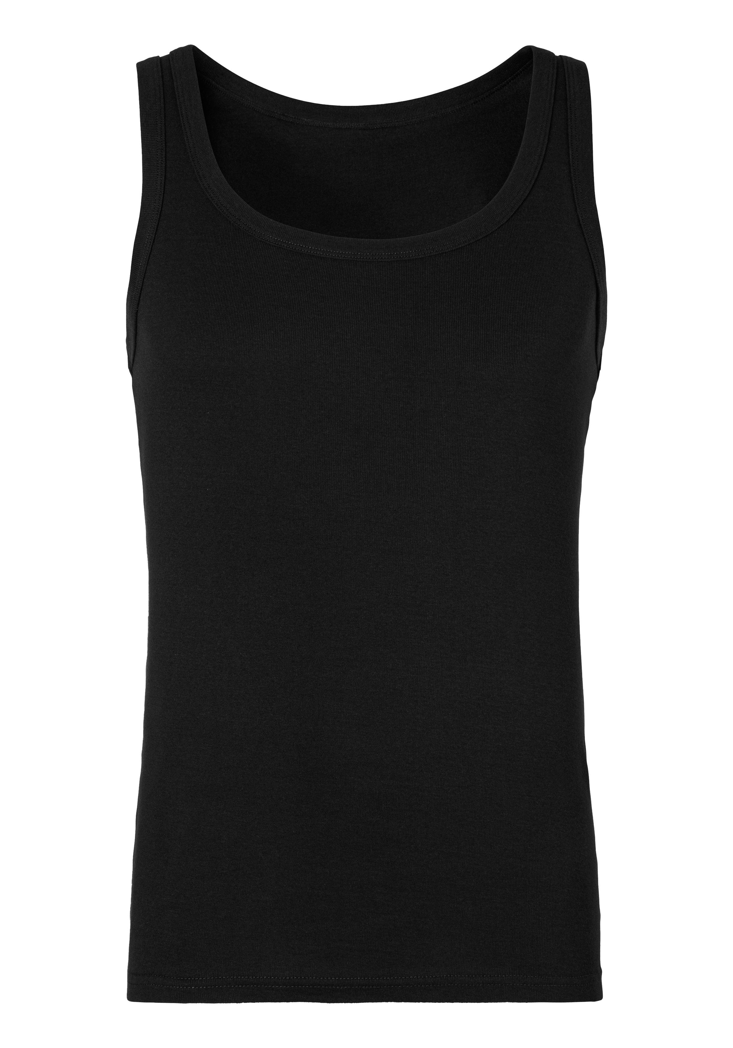 H.I.S Tanktop eenvoudige basic, ook voor eronder (set, 2 stuks)