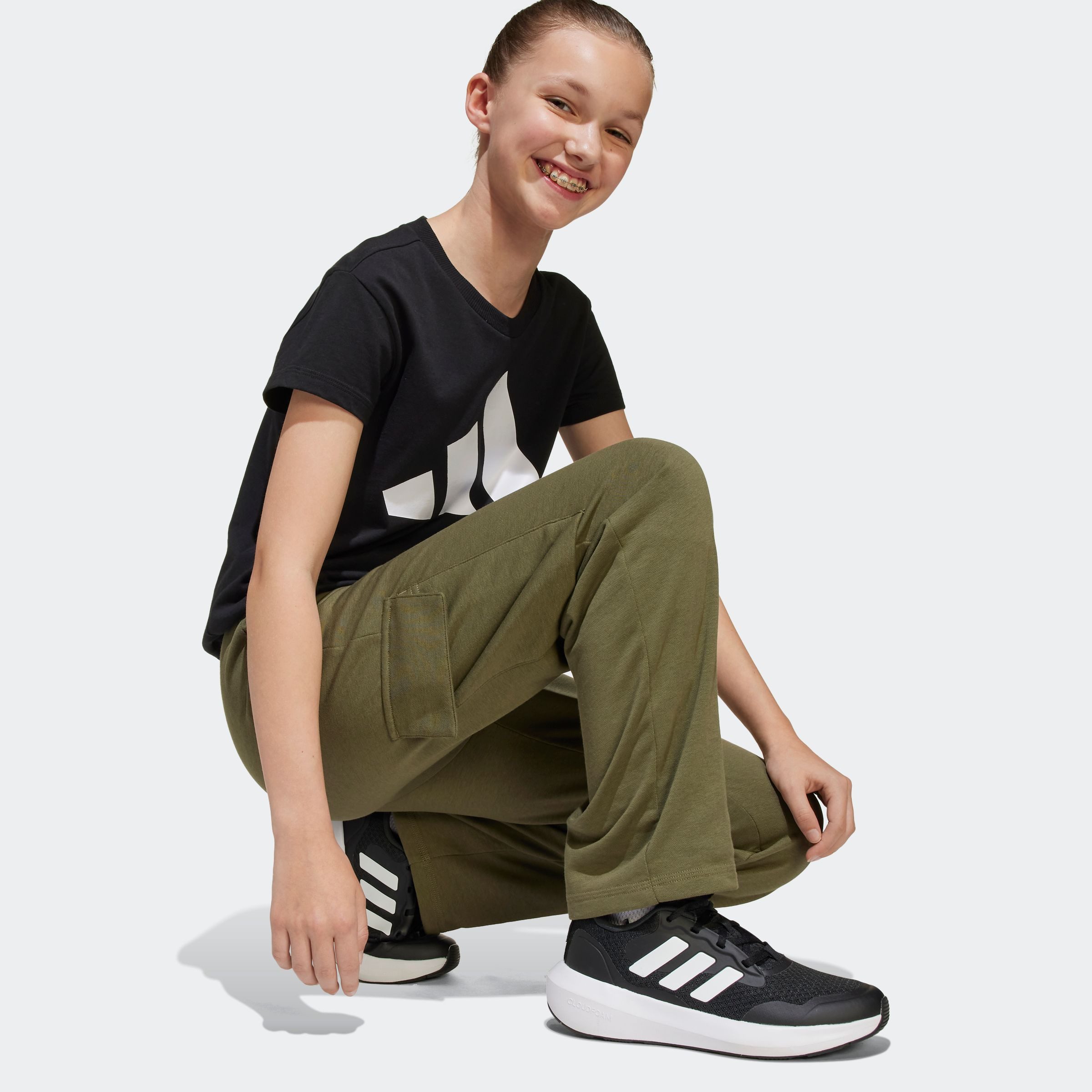 adidas Sportswear Sportbroek JG LIN FT C PT (1-delig)