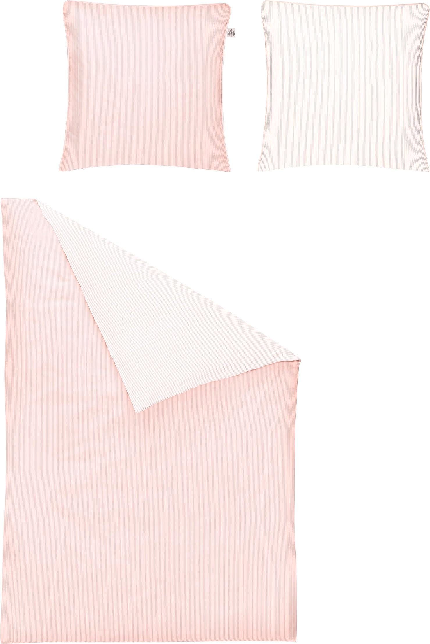 Irisette Tweezijdig te gebruiken overtrekset LINEA Hoogwaardige premium beddengoed (2-delig)