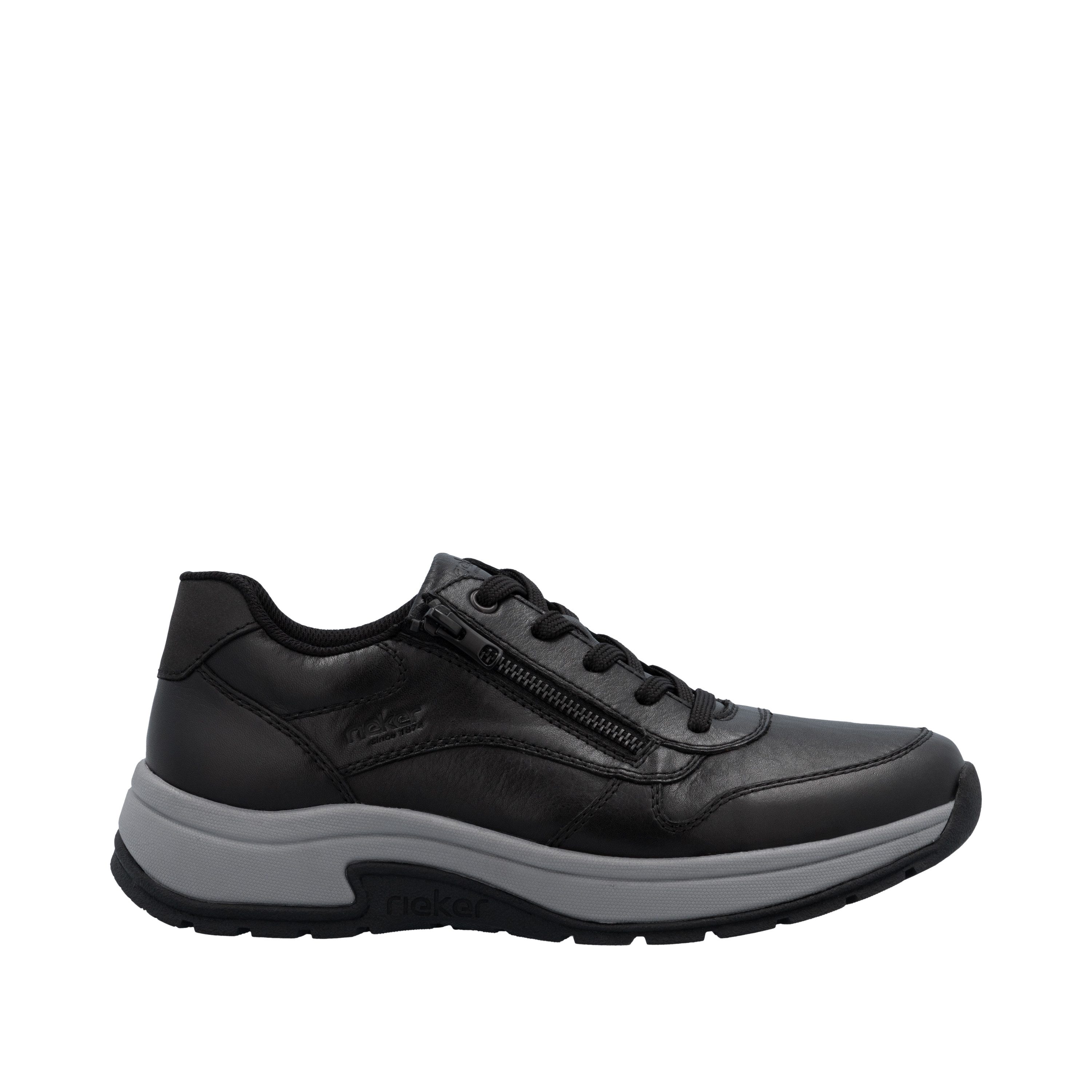 Rieker Sneakers Veterschoen, lage schoen, vrijetijdsschoen met gepolsterde schachtversteviging