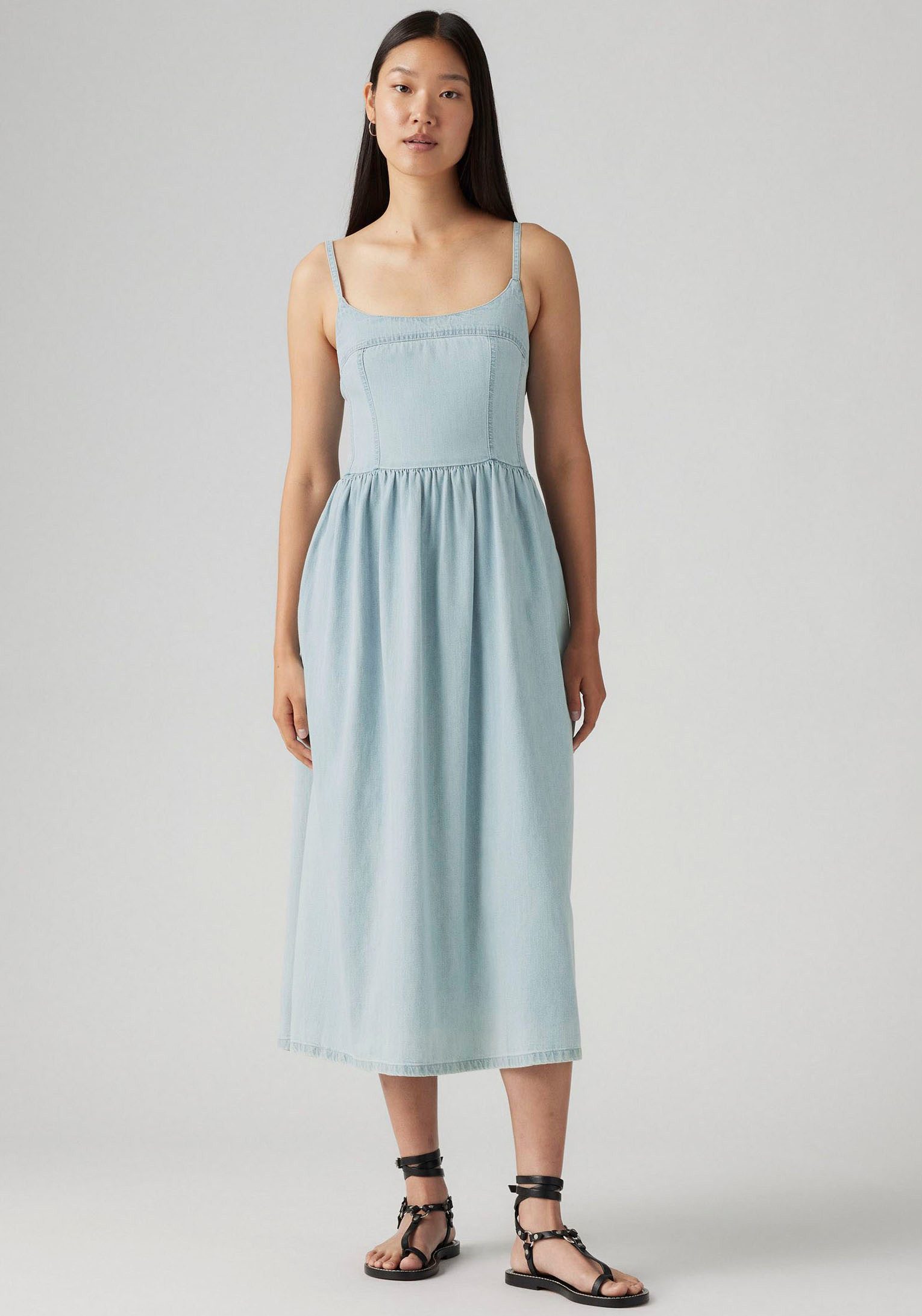 Levi's® Jurk met spaghettibandjes ALESSIE BUSTIER DRESS met verstelbare schouderbanden
