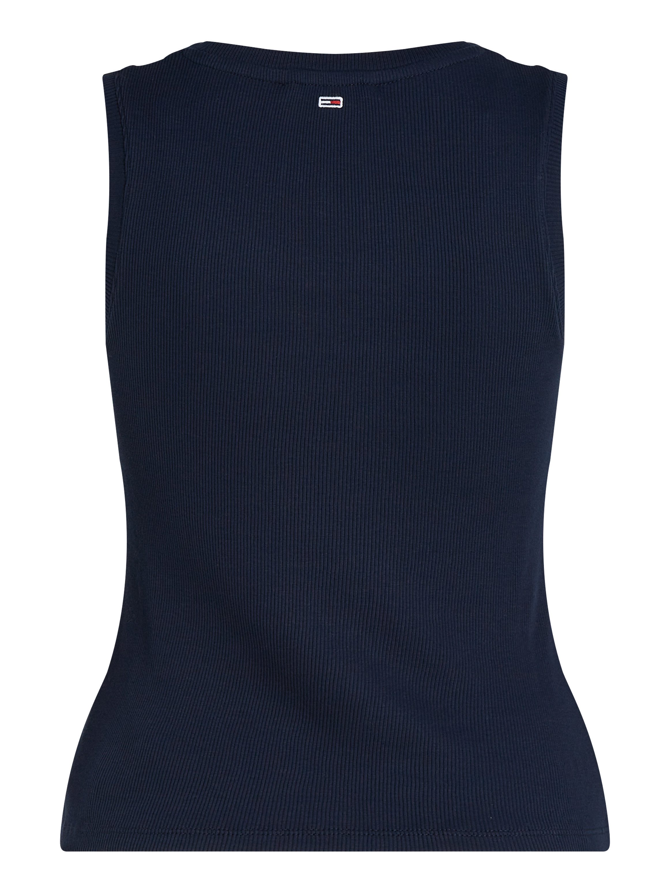 TOMMY JEANS Tanktop TJW SLIM SCRIPT RIB TANK TOP