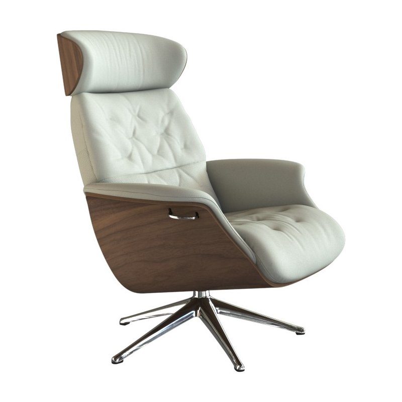 FLEXLUX Relaxfauteuil Volden, functionele stoel, gestoffeerde stoel, armleuningen, TV-fauteuil
