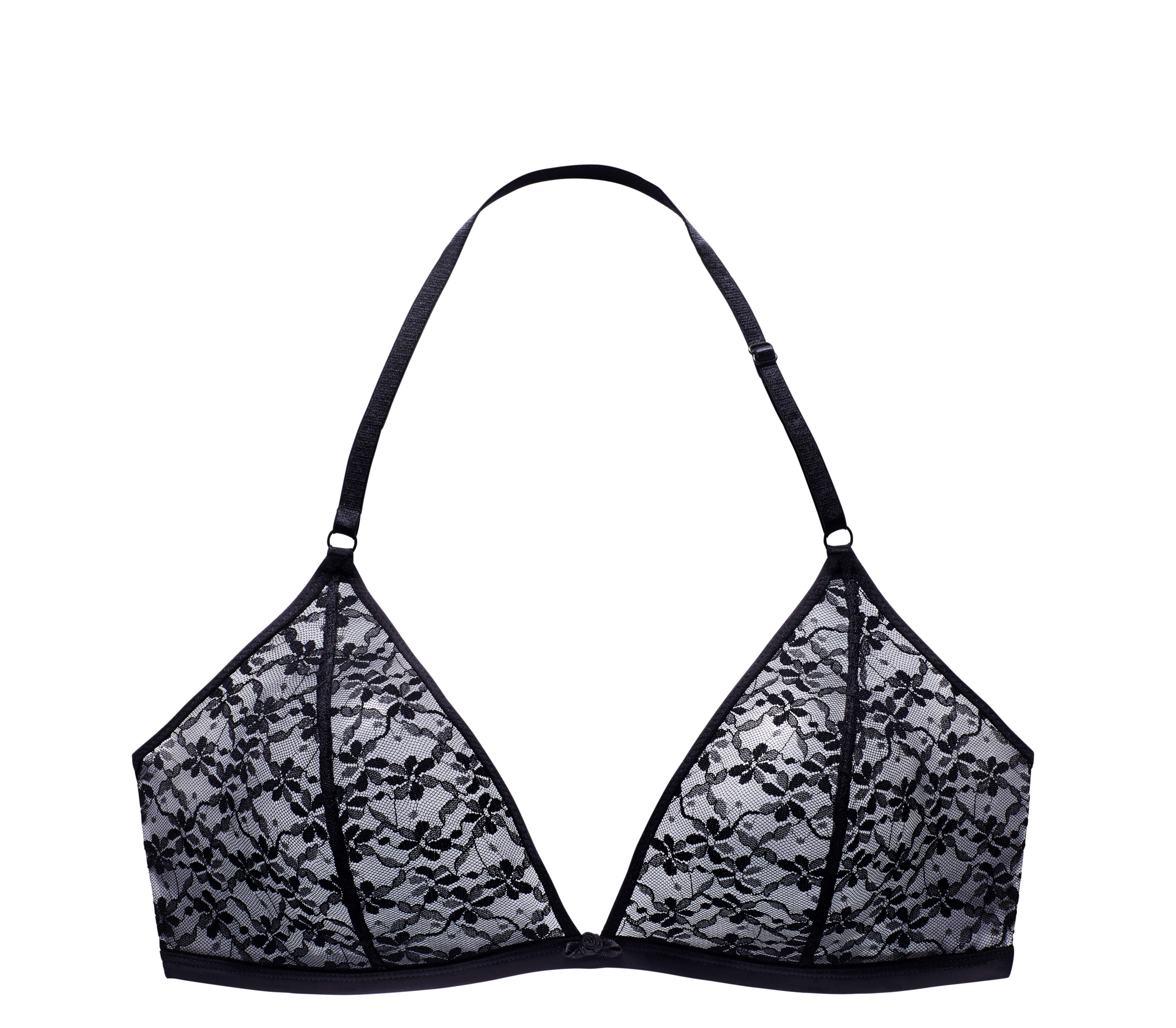 Vivance Bralette-bh in elegante triangle-snitsvorm met halterbandjes, lingerie