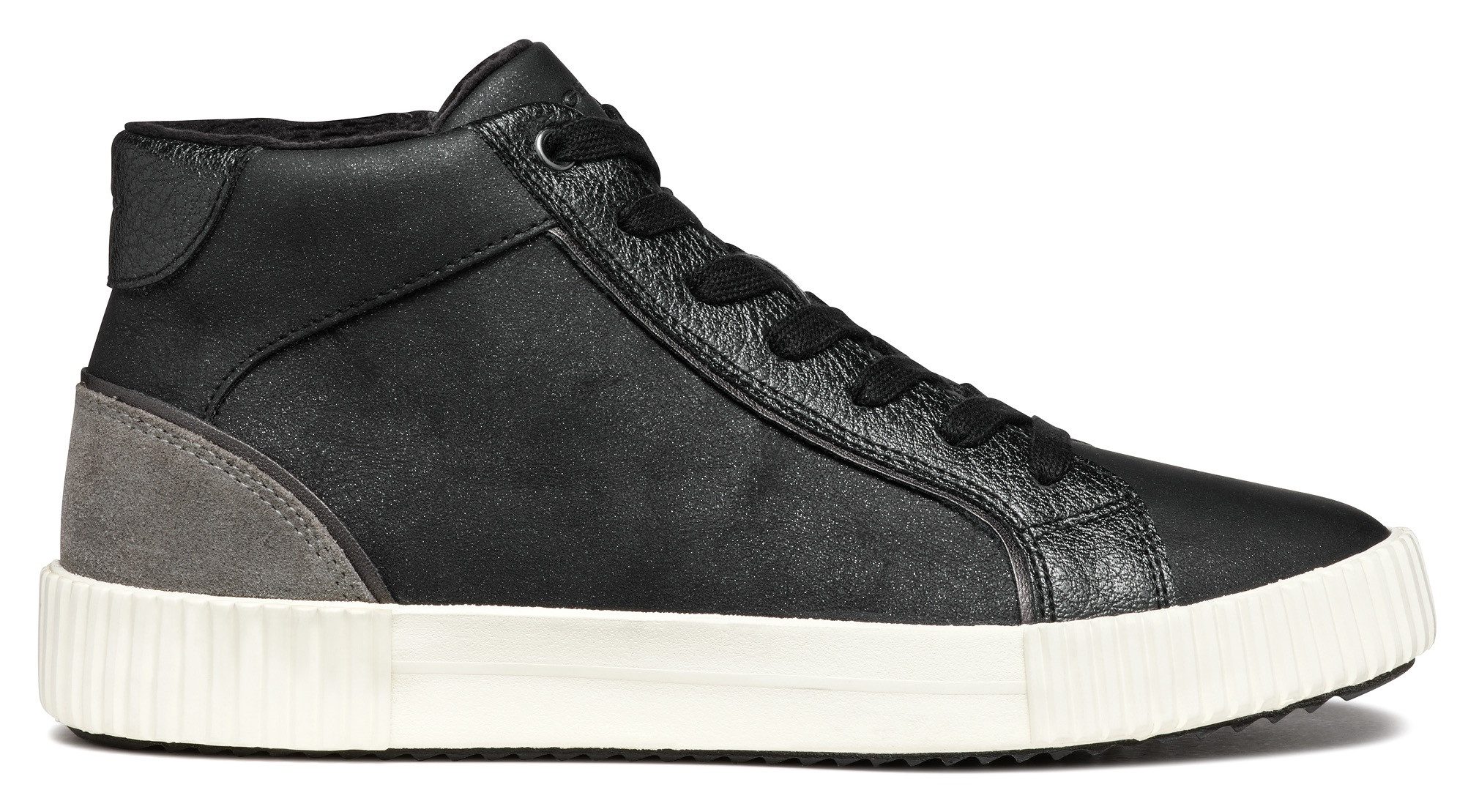 Geox Sneakers D BLOMIEE G high top sneaker veterschoenen winterlaarzen met verwarmende voering