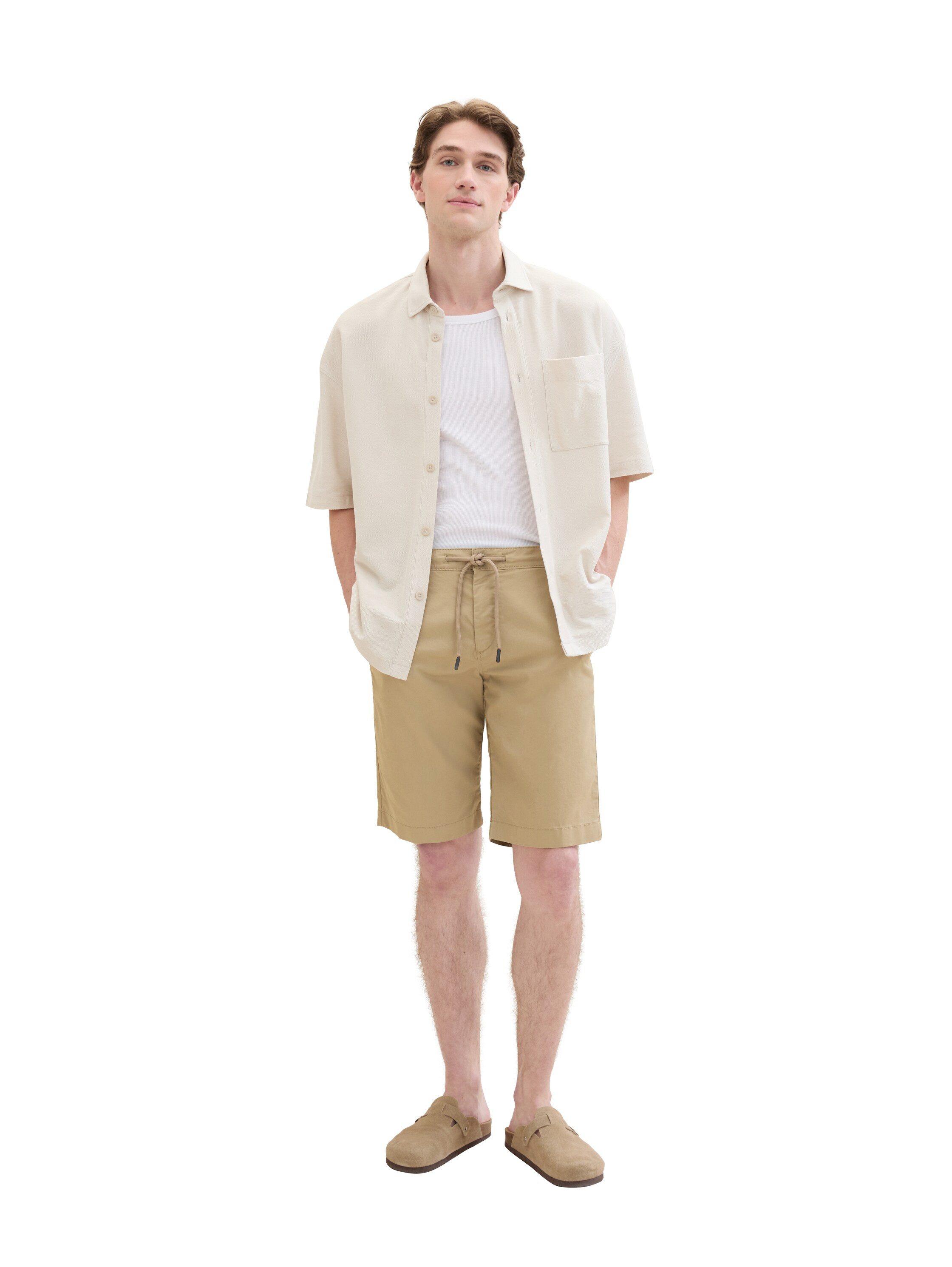 Tom Tailor Bermuda Zomerbroek met tech-materiaal