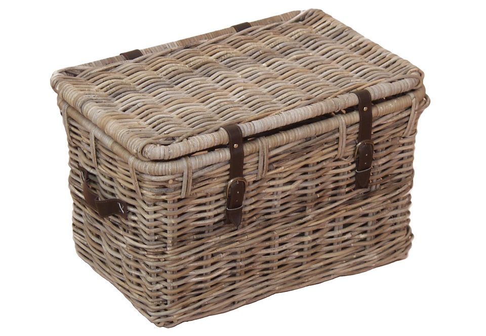 HOFMANN LIVING AND MORE Organizer Kist, Kubu-rattan mand Opbergmand om op te klappen