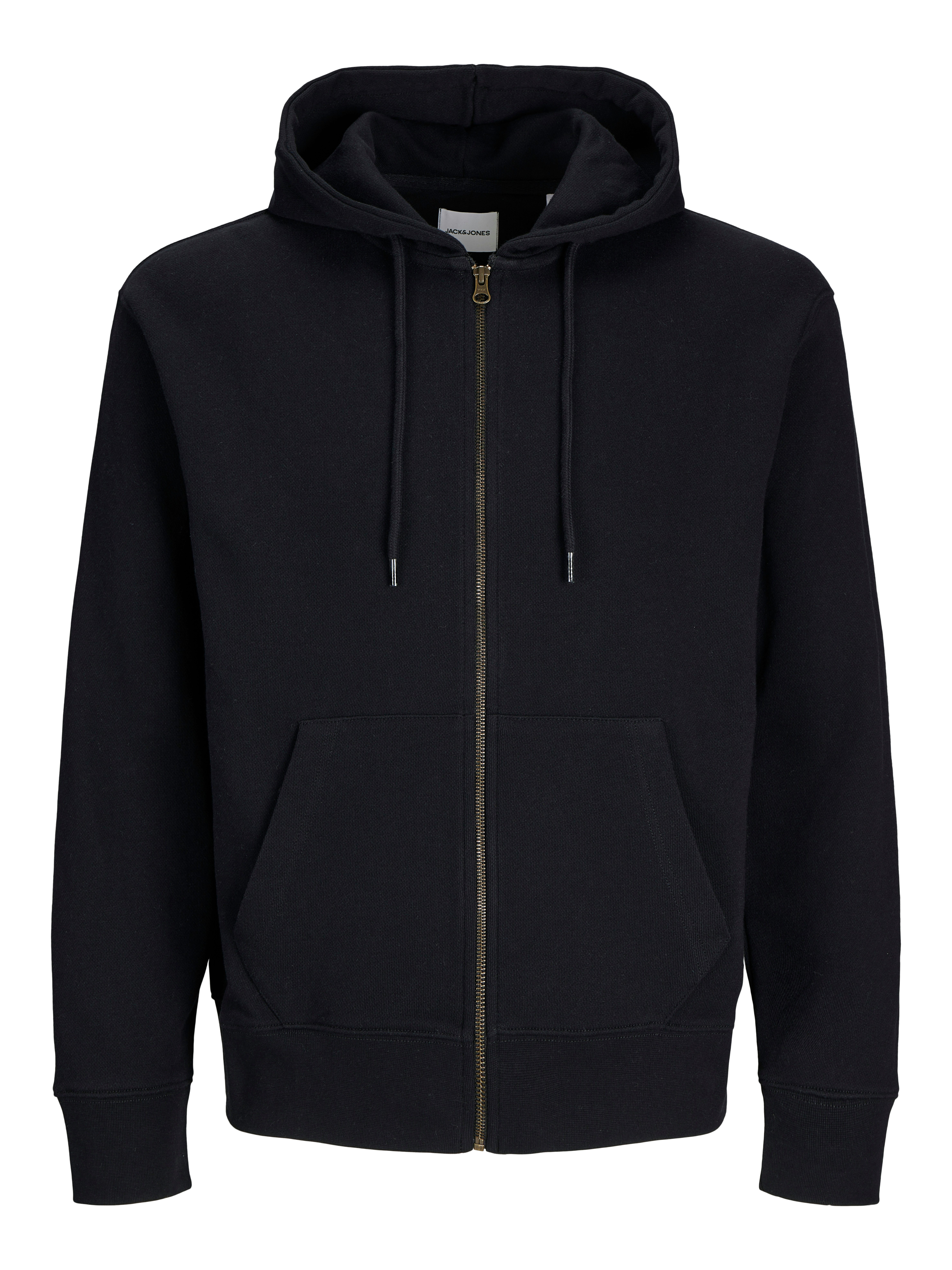 Jack & Jones Capuchonsweatvest JJECHARGE SWEAT ZIP HOOD NOOS heren sweatvesten maat XL zwart