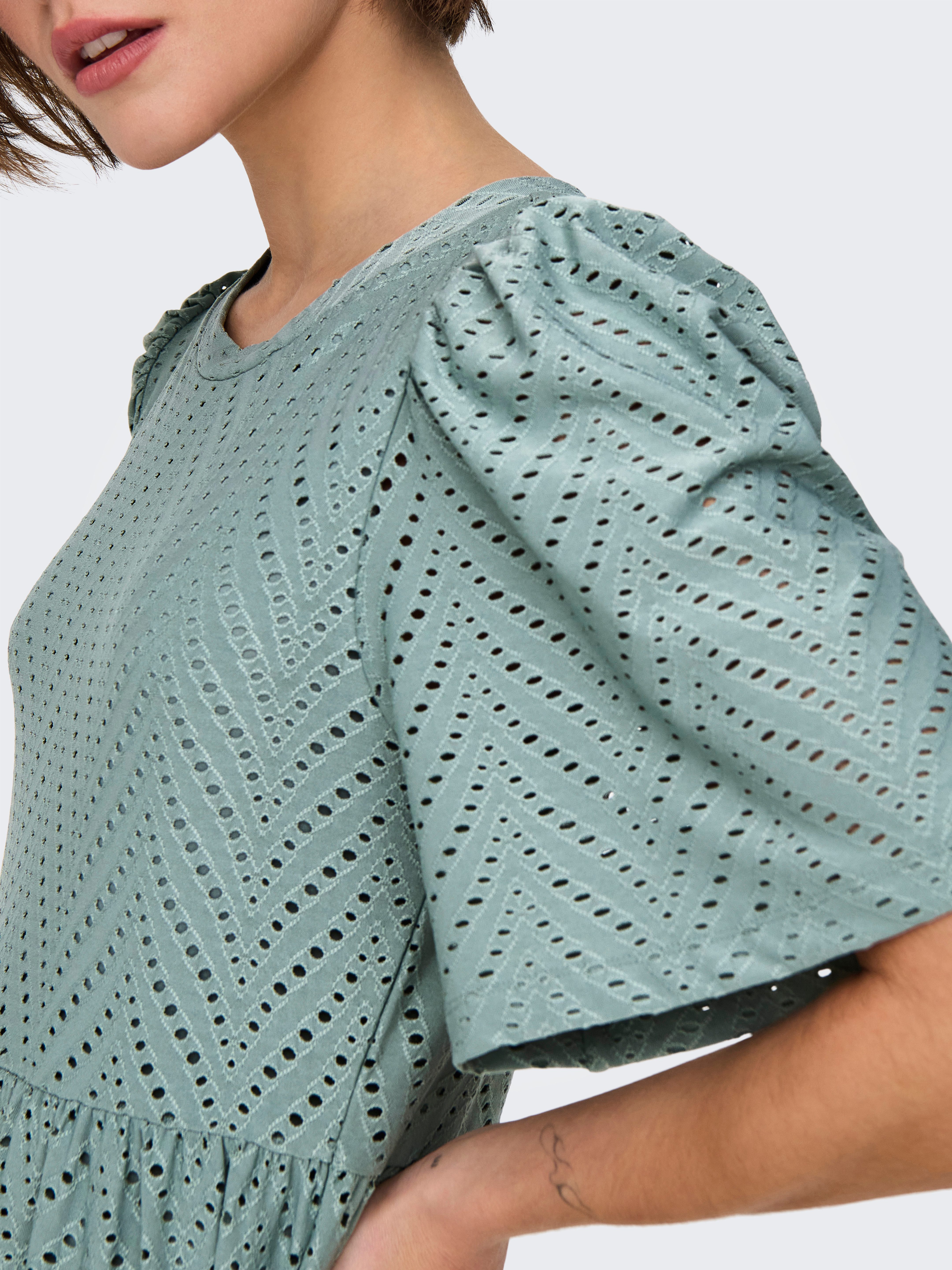 JDY Mini-jurk JDYCARLA CATHINKA S/S DRESS JRS NOOS