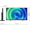 philips led-tv 50pus7506-12, 126 cm - 50 ", 4k ultra hd, smart tv zwart