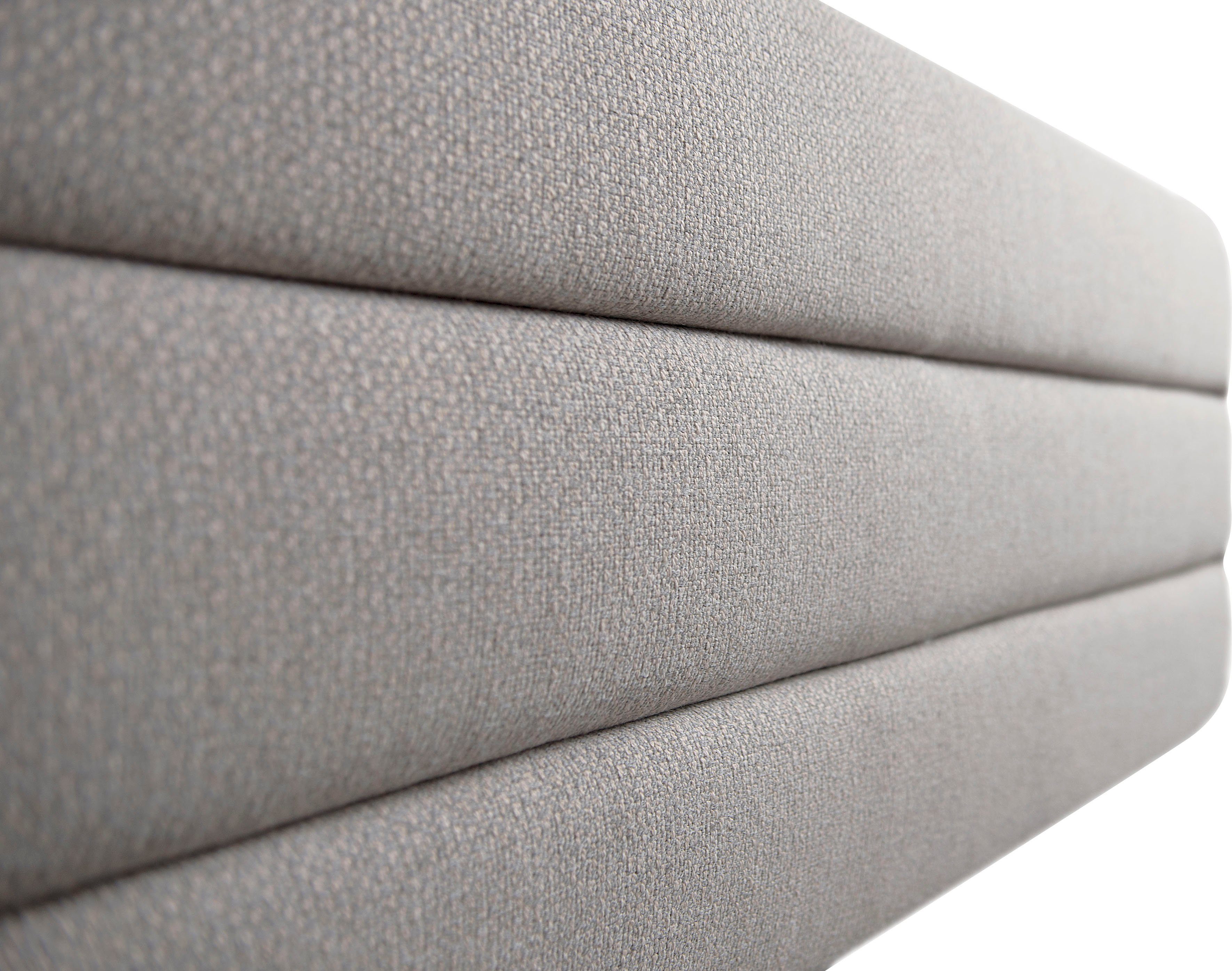 OTTO products Gestoffeerd bed Merrit Dwarsnaad in het hoofd- en voetbord, in 5 breedten, ook in 220 cm lang