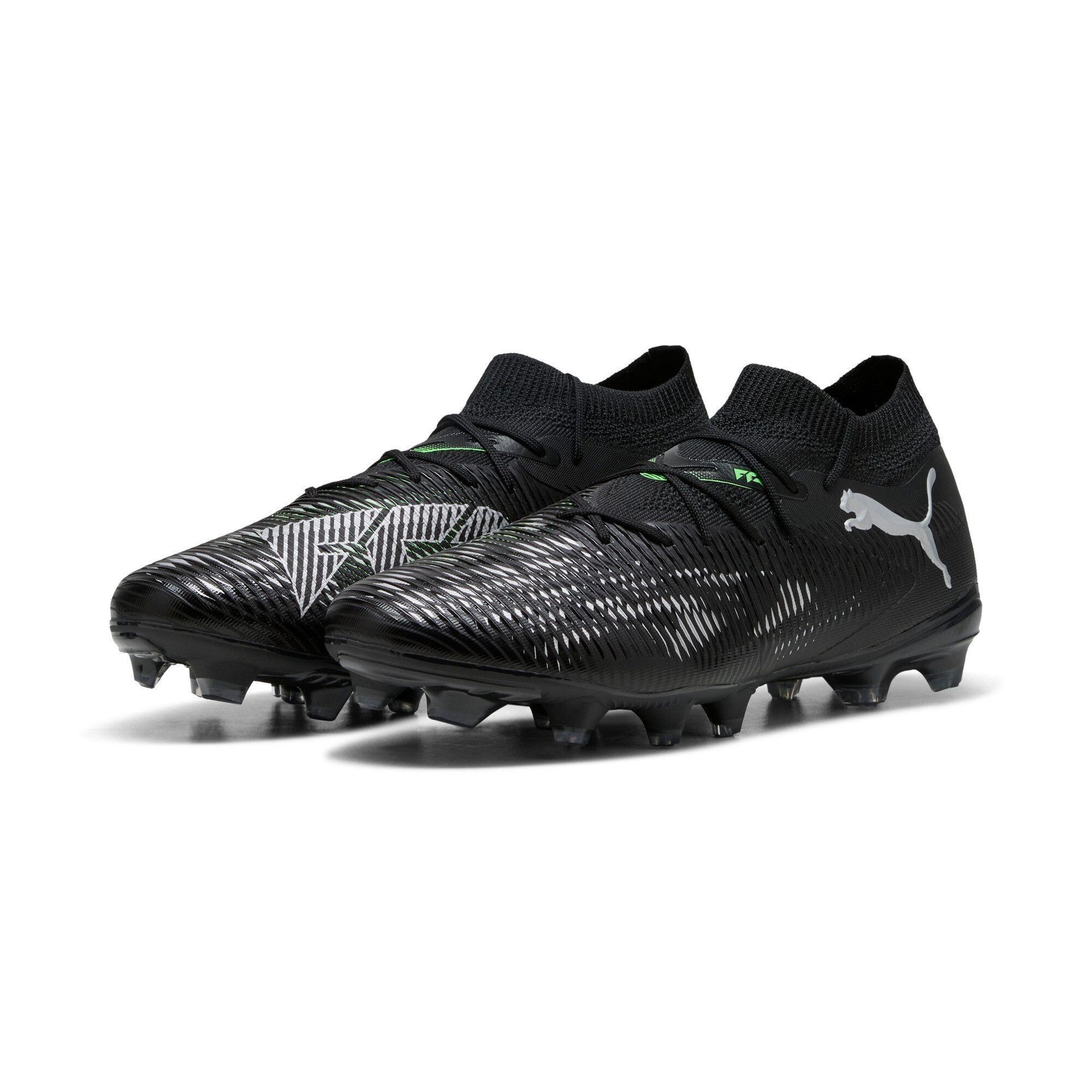 PUMA Voetbalschoenen FUTURE 8 MATCH FG/AG unisex zaalvoetbalschoenen maat 44 zwart