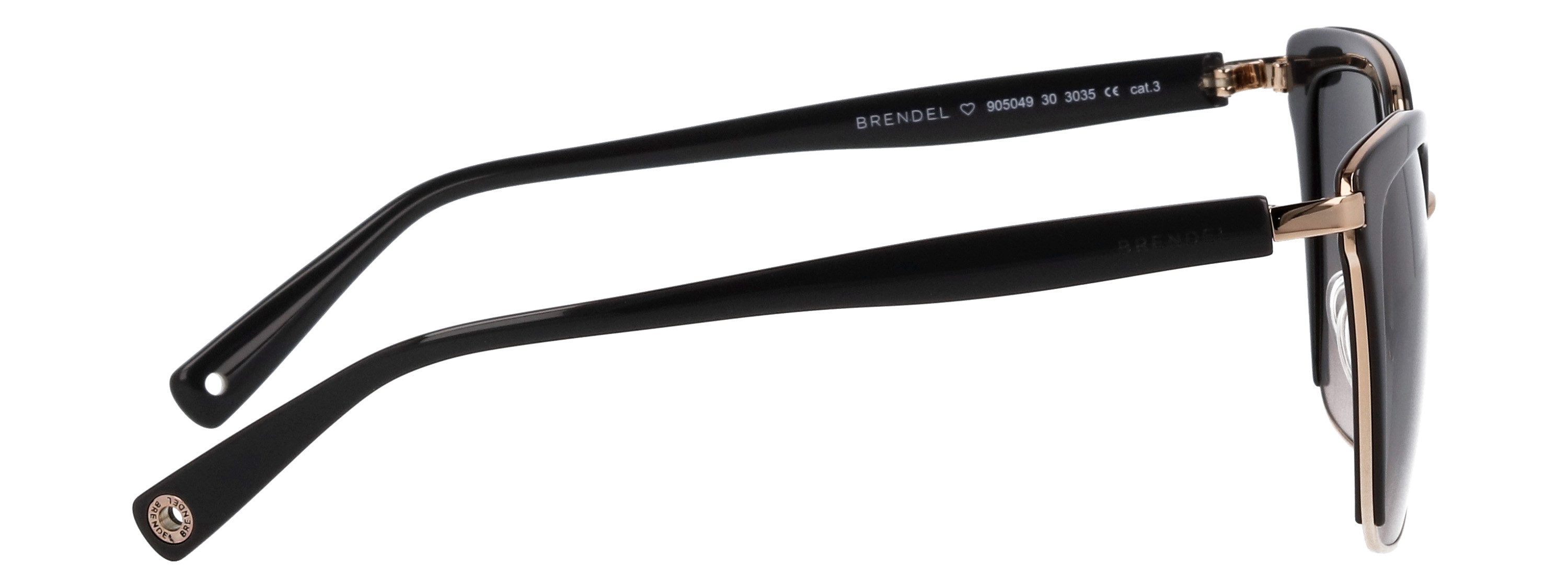 BRENDEL eyewear Zonnebril 505049 Vorm trapezium, verloopstönung, polyamide UV 400