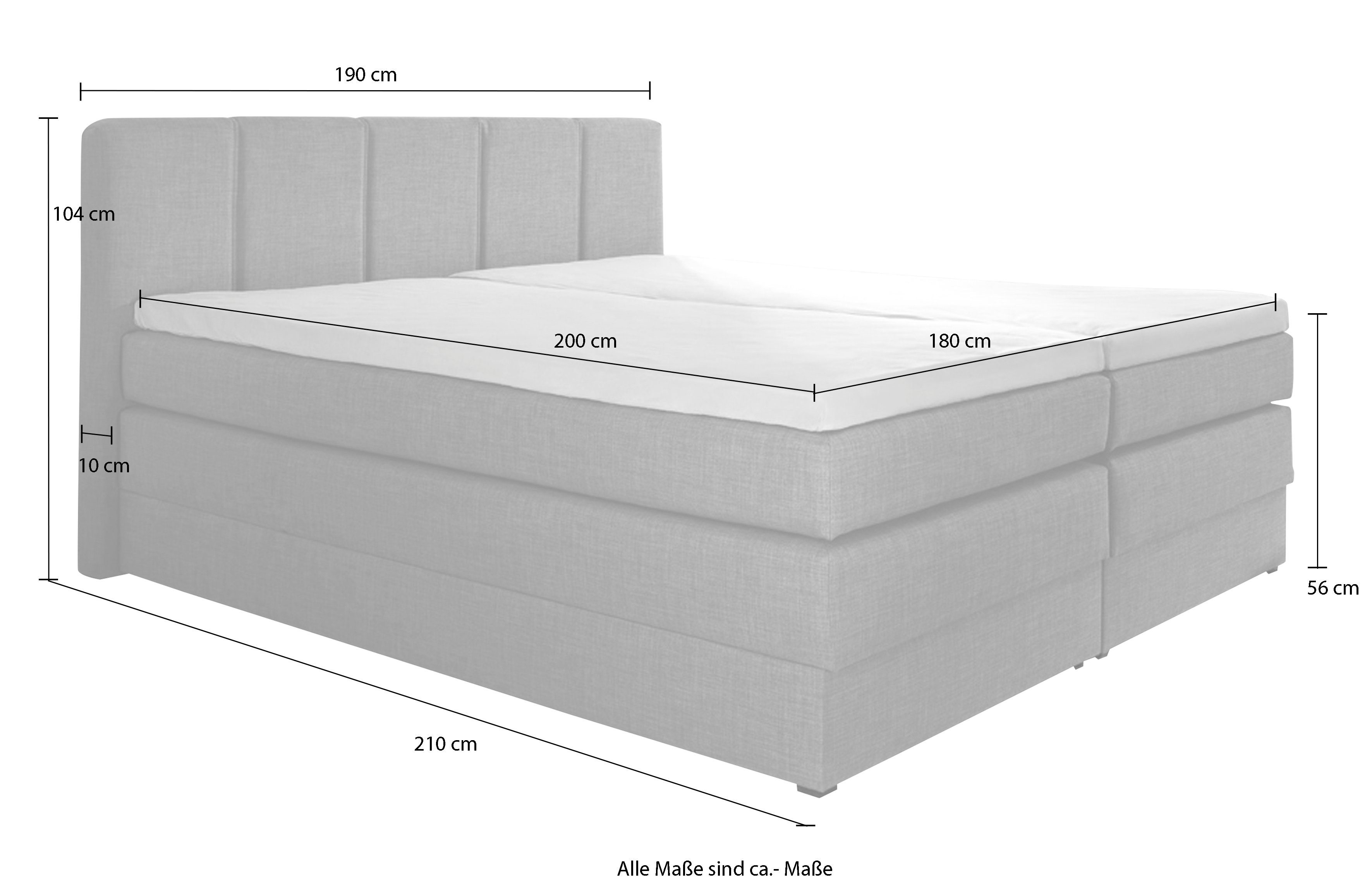 hapo Boxspring met bedkist