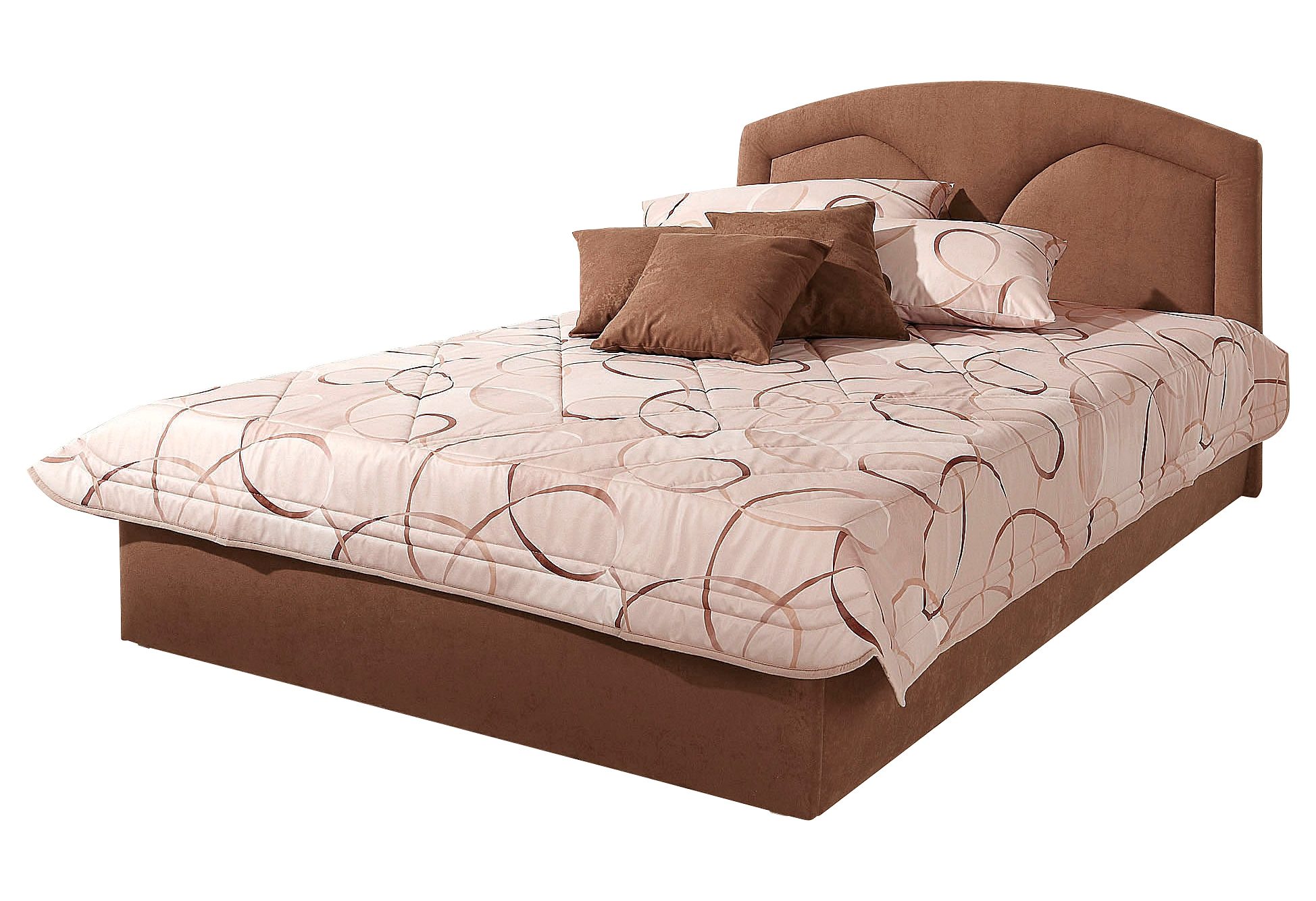 Westfalia Polsterbetten Sprei spreien maat 195x225 cm bruin