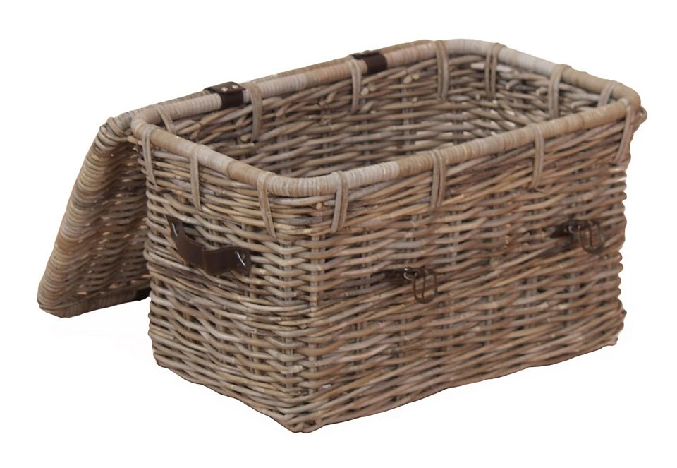 HOFMANN LIVING AND MORE Organizer Kist, Kubu-rattan mand Opbergmand om op te klappen