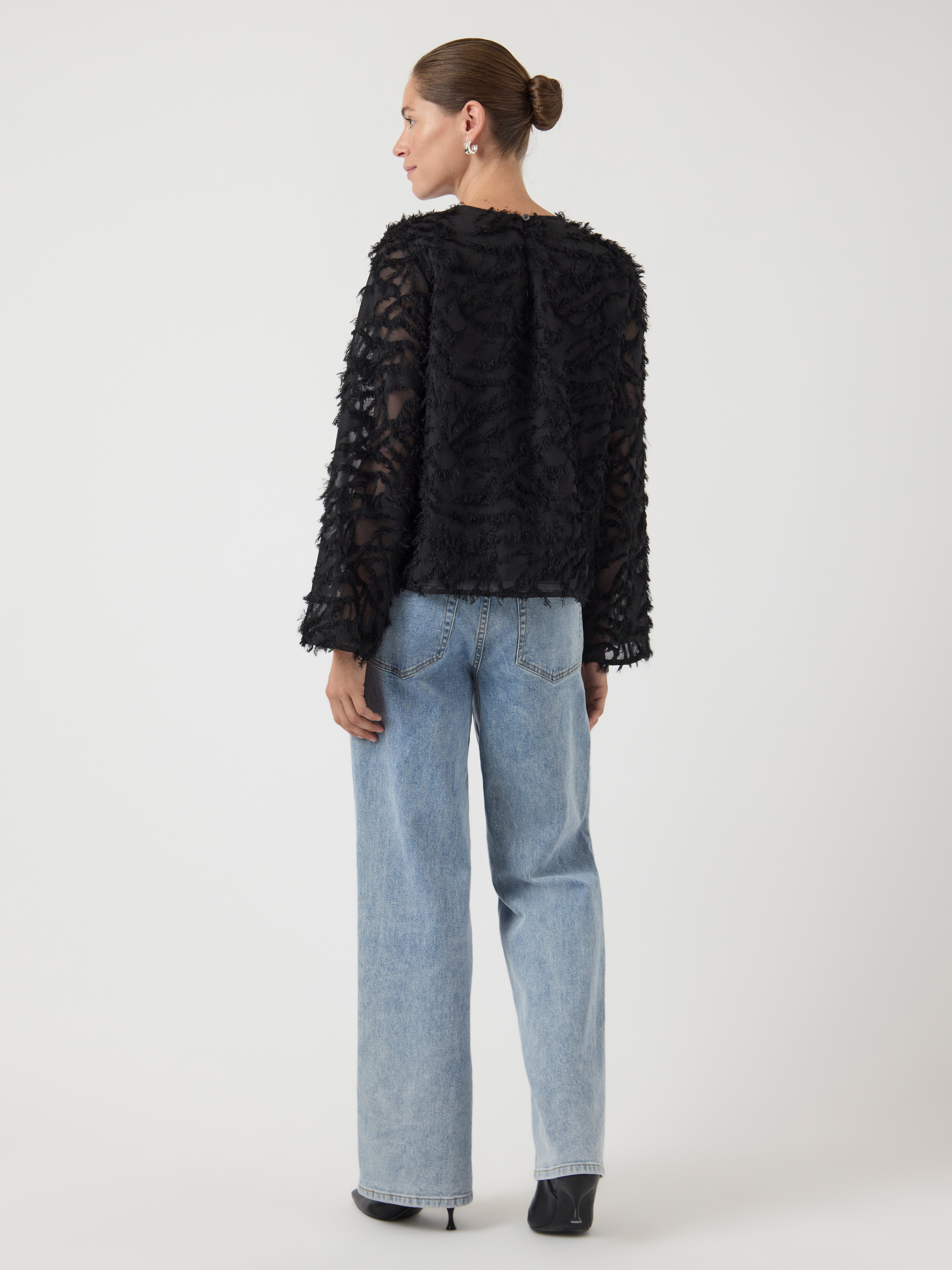 Y.A.S Shirt met lange mouwen YASPARIA LS TOP NOOS