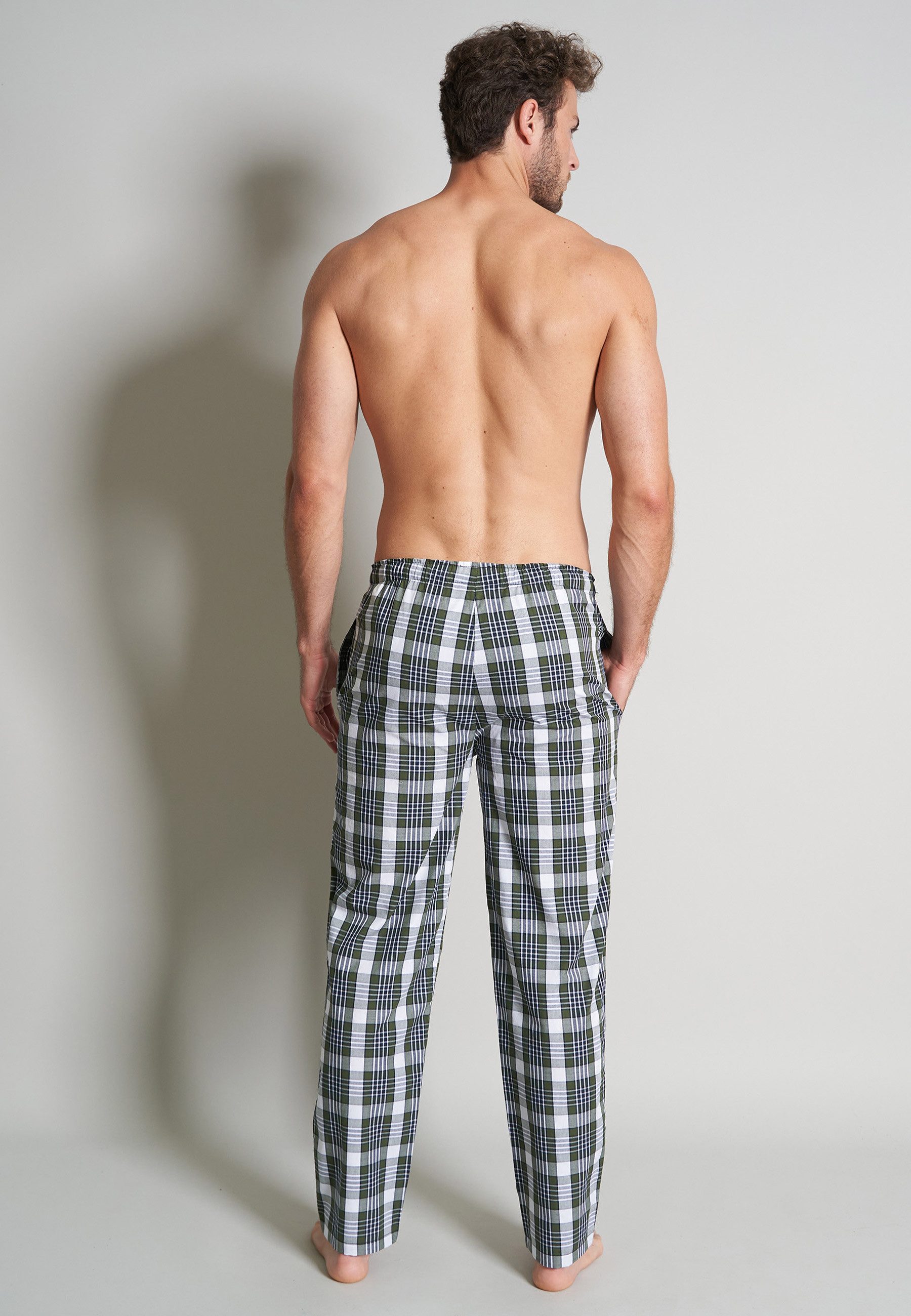 Tom Tailor Pyjamabroek Dakota met groot ruitdesign