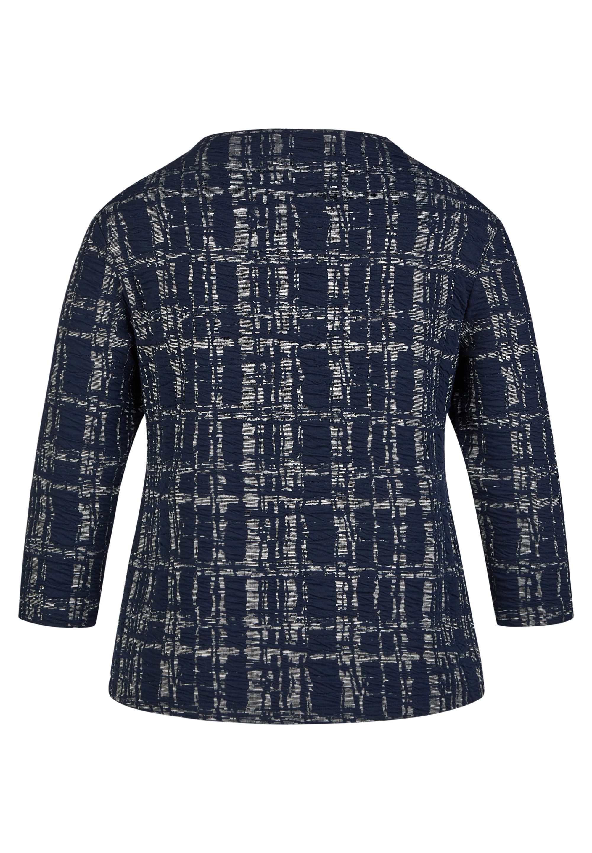 Rabe Shirt met 3/4 mouwen met grafisch patroon