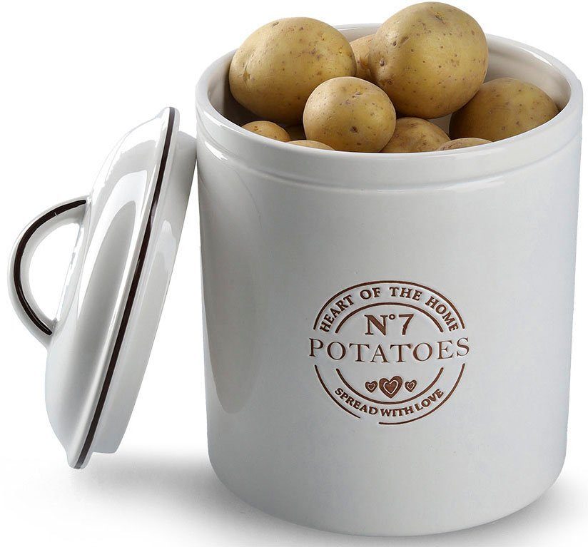 Zeller Present Voorraadbus Potatoes Elegante landelijke stijl (1-delig)