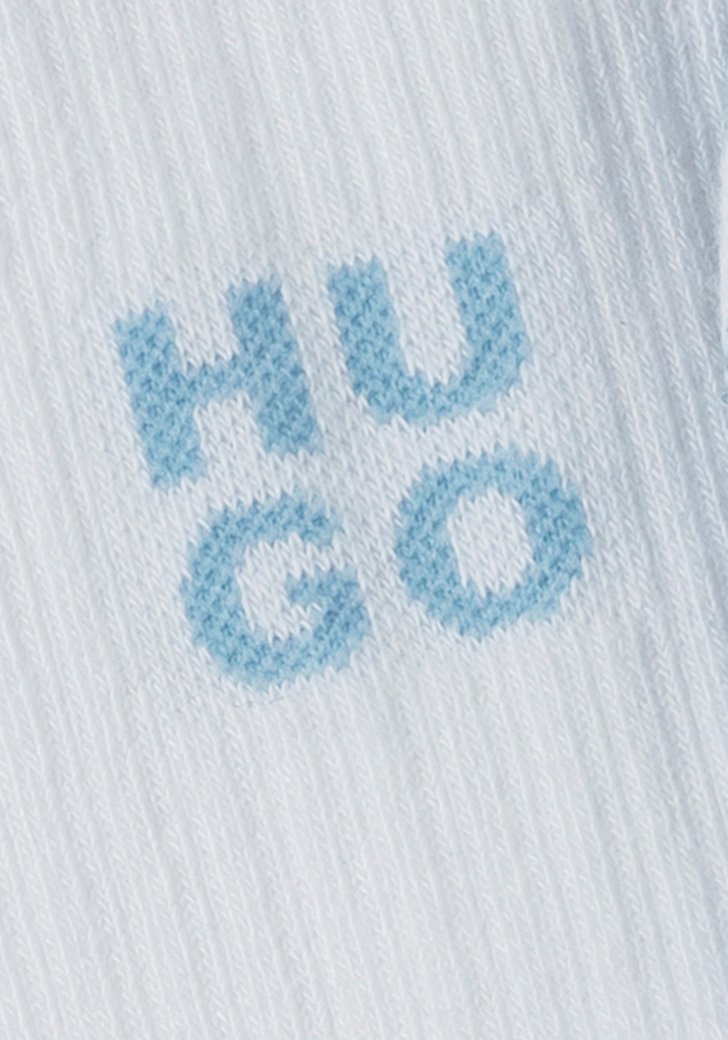 HUGO underwear Sokken met contrasterend logo (3 paar)