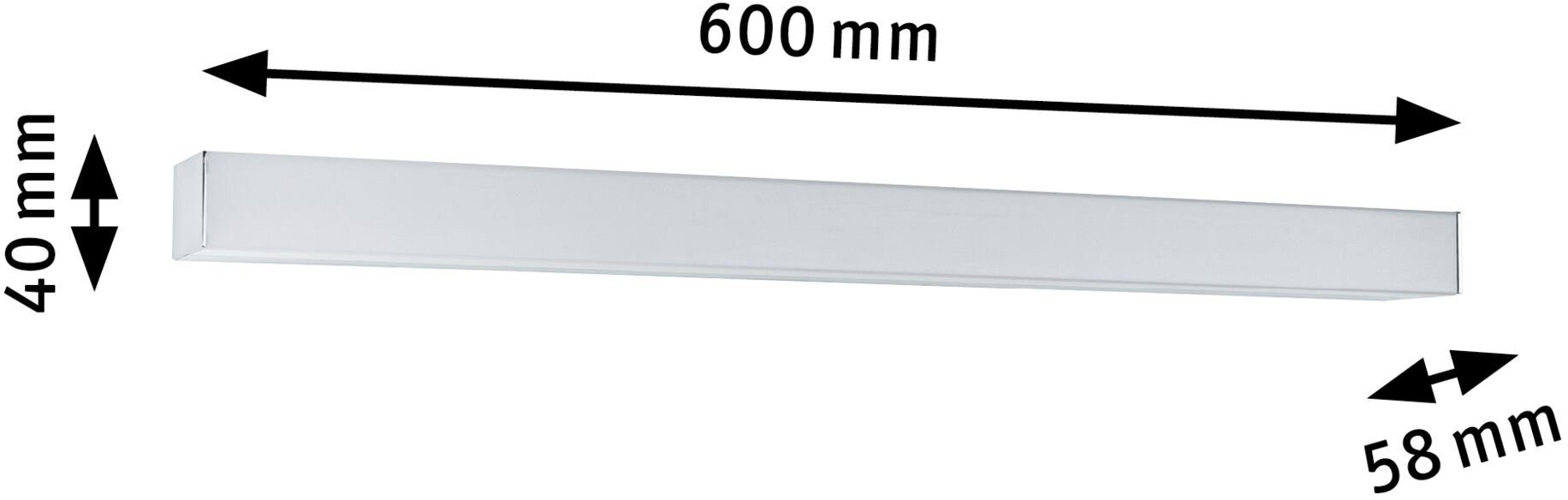 Paulmann Wandlamp Tova Badkamerarmatuur (1 stuk)