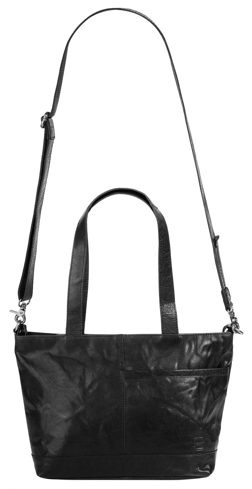 Spikes & Sparrow Shopper echt leder