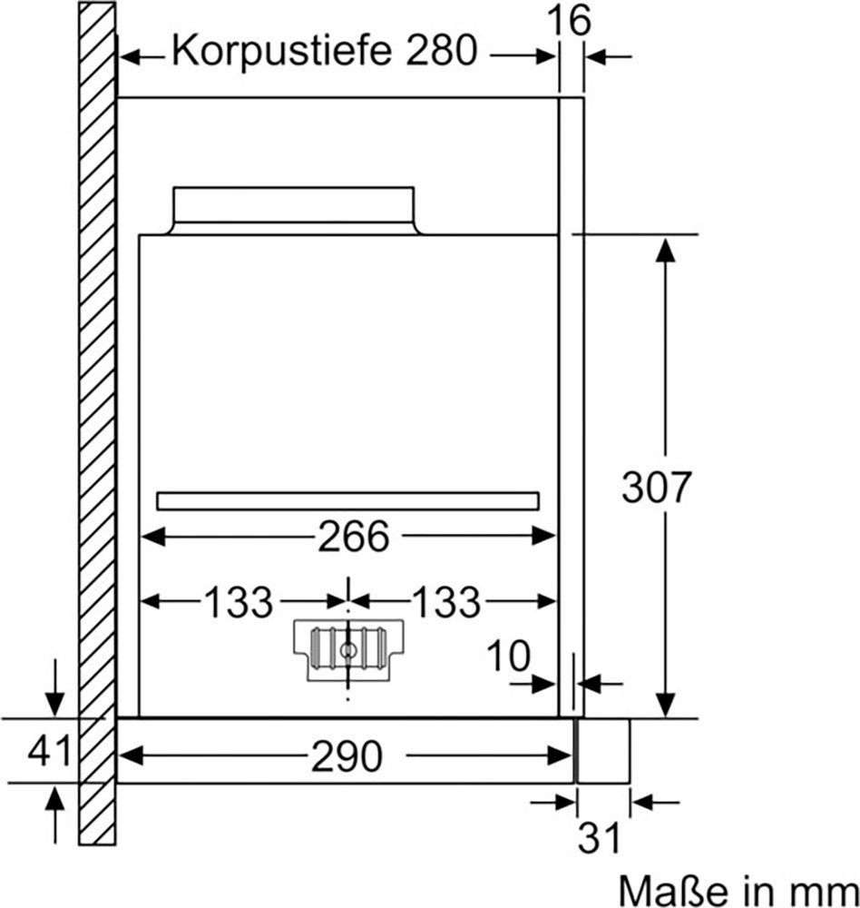 SIEMENS Vlakscherm-afzuigkap LI99SA684