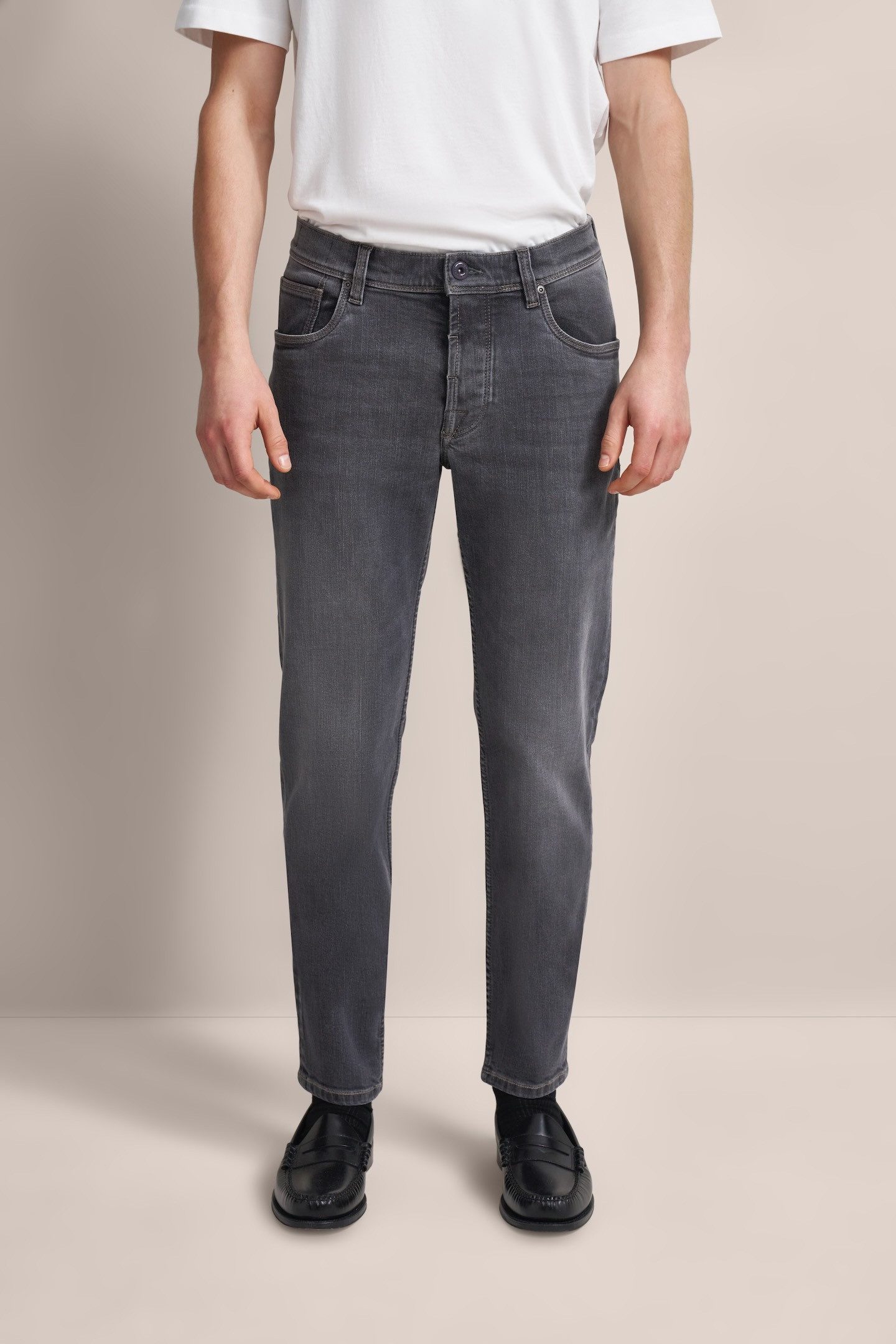 Bugatti 5-pocket jeans met stijlvolle wassing