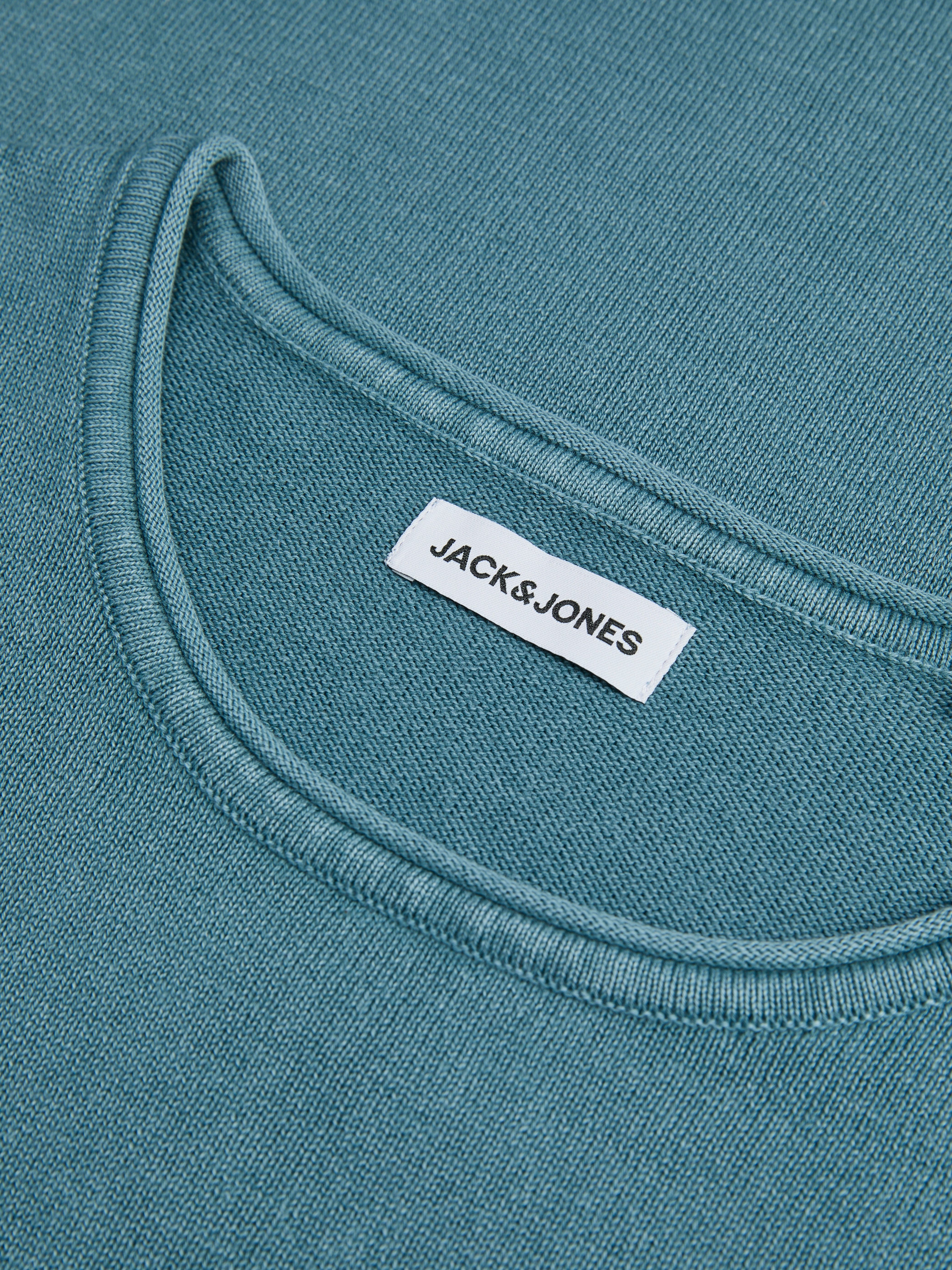 Jack & Jones Gebreide trui JJELEO KNIT CREW NECK NOOS