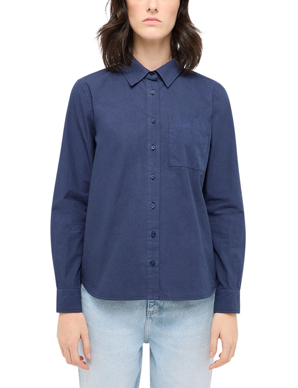 MUSTANG Blouse met lange mouwen Dames stijl Bignell