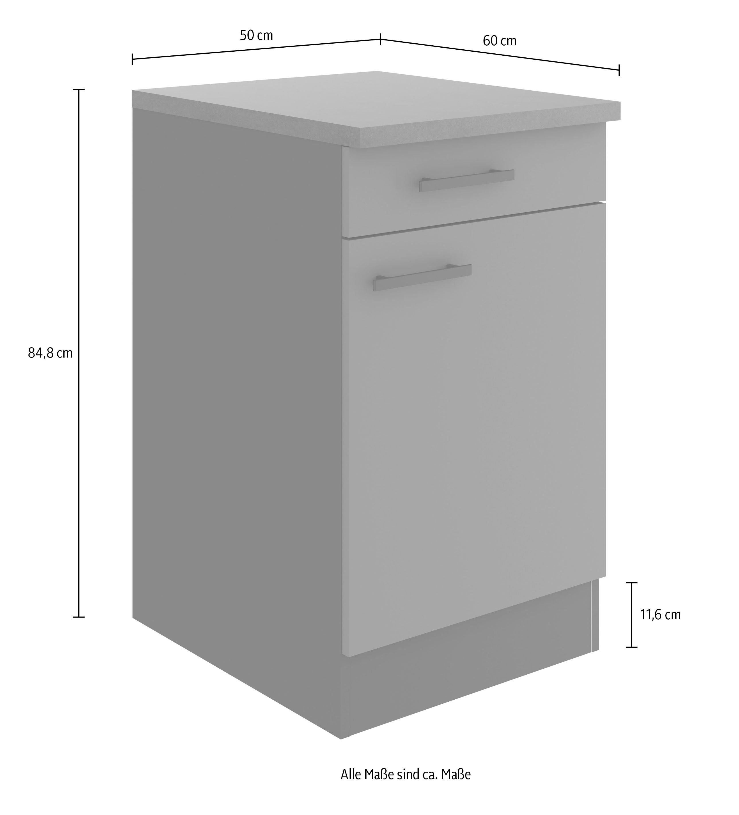 OPTIFIT Onderkast Palma Breedte 50 cm, met 1 deur en 1 lade