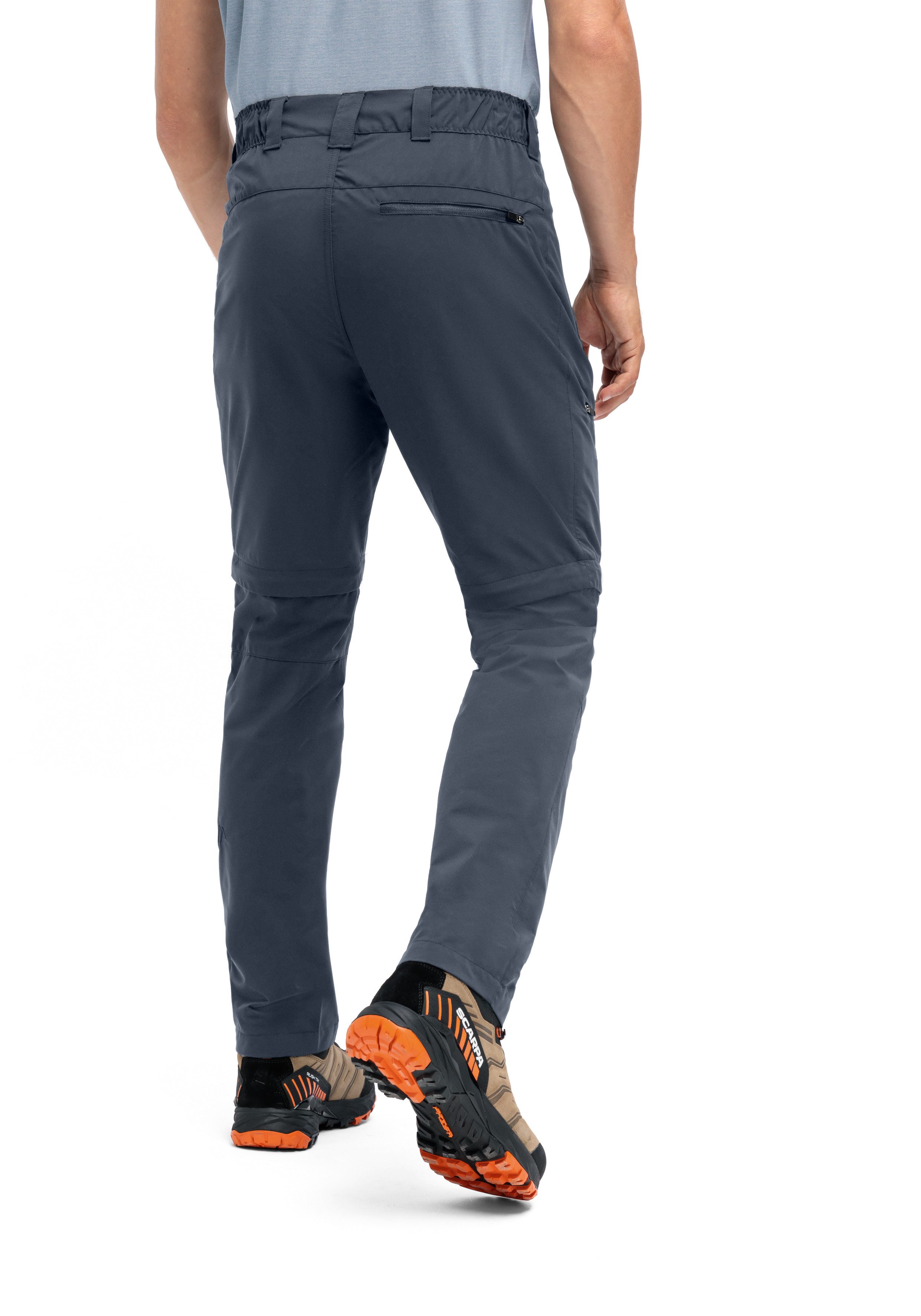 Maier Sports Outdoorbroek Tajo Zip Loop Heren wandelbroek, zip-off functionele broek, 4 zakken, regular fit