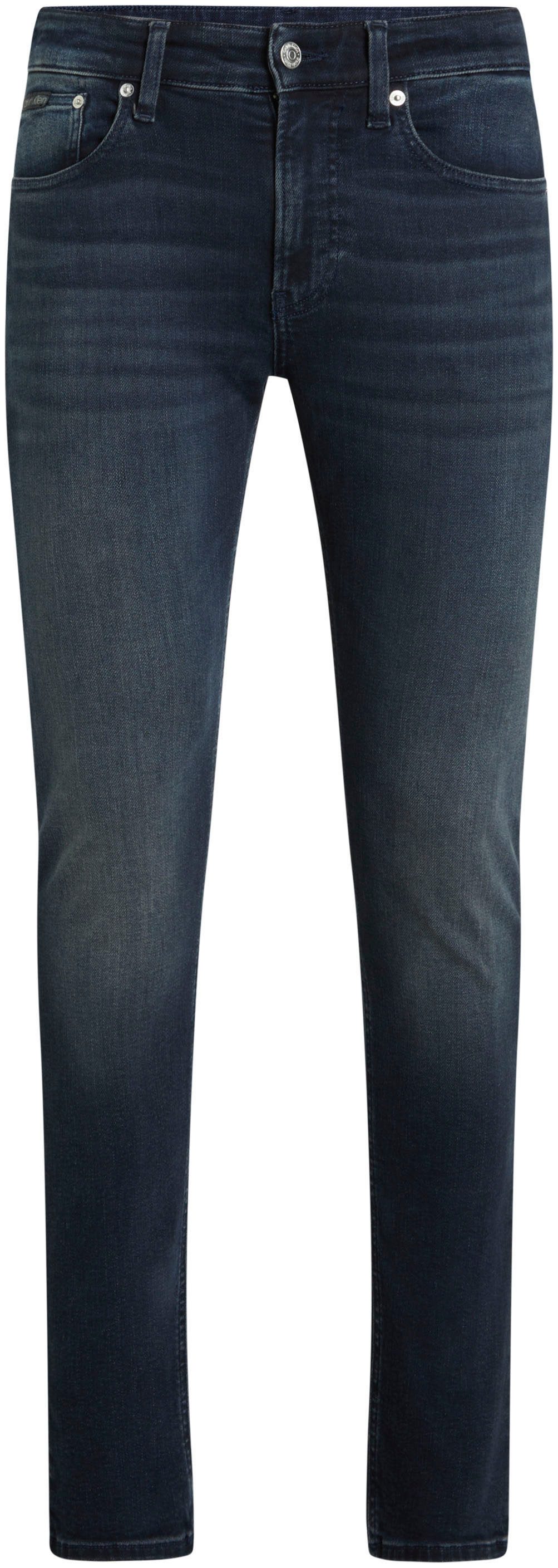 Calvin Klein Stretch jeans Skinny Muntzakje logo borduursel
