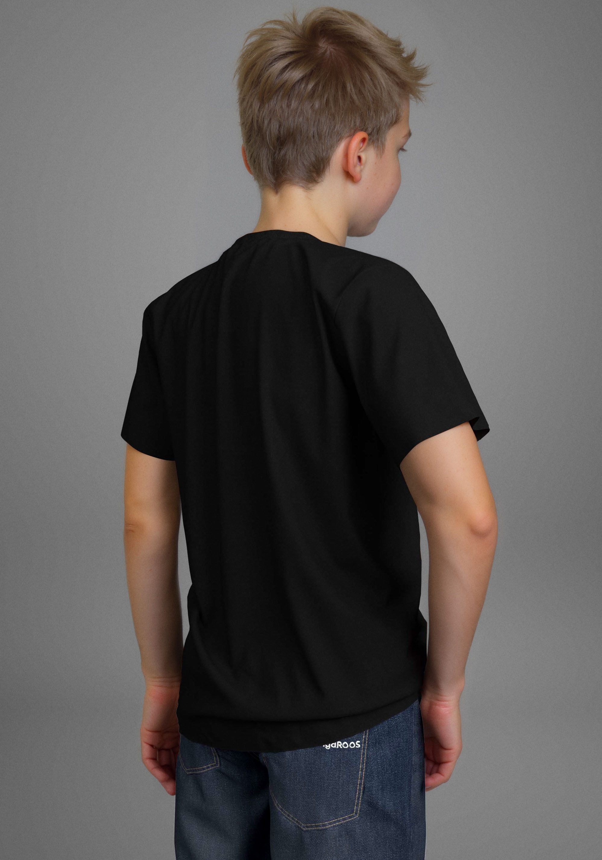 H.I.S T-shirt 2 T-shirts met logo-opdruk (set, 2-delig)
