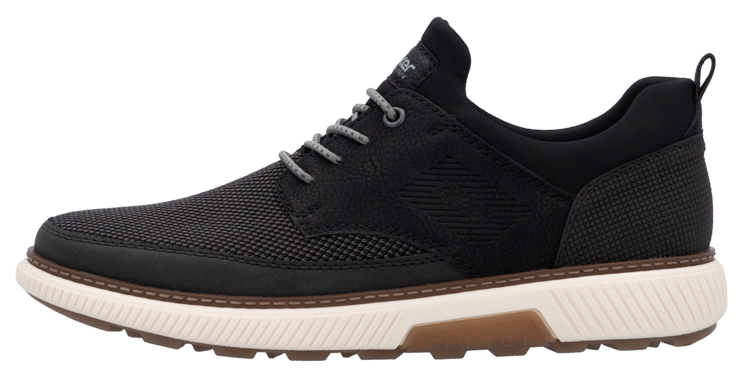 Rieker Slip-on sneakers , vrijetijdsschoen, lage schoen, slipper met memocup-uitrusting