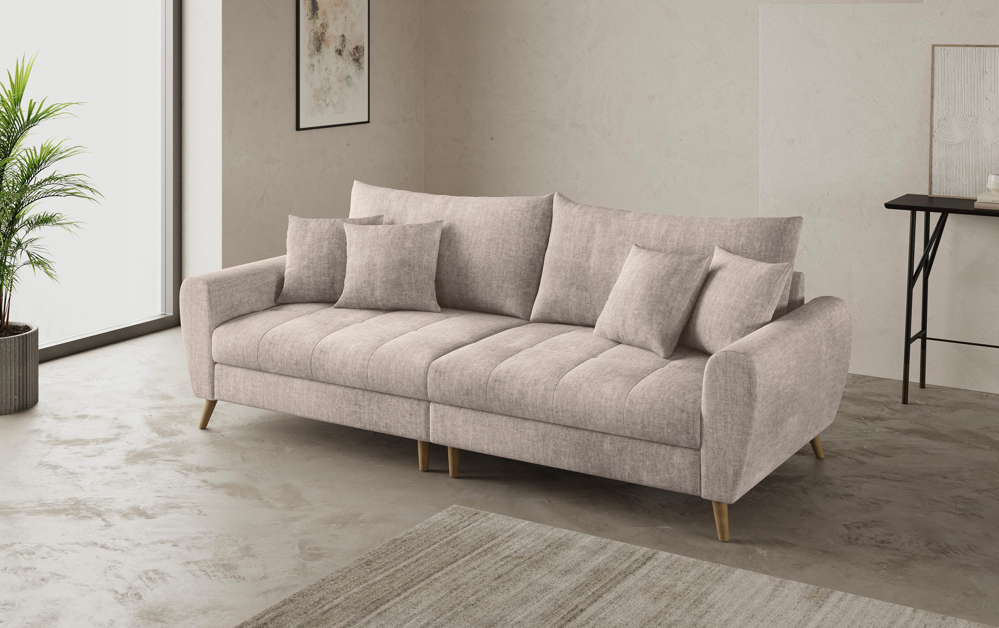 Mr. Couch Megabank Blackburn II Met koudschuimvering tot 140 kg belastbaar