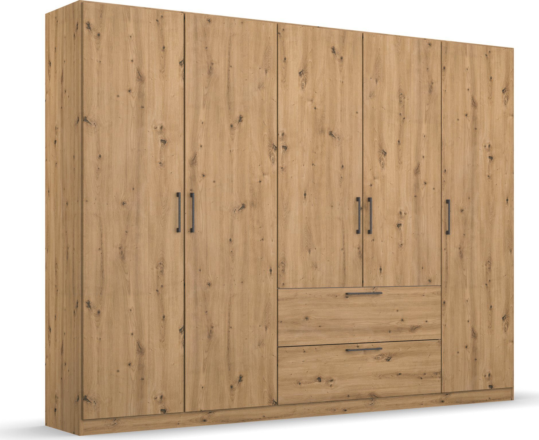 Slaapkamerserie Compleet slaapkamer Challenger (Set van 4 delen) Kast 2 breedtes, bed 3 breedtes, 2 nachttafels MADE IN GERMANY