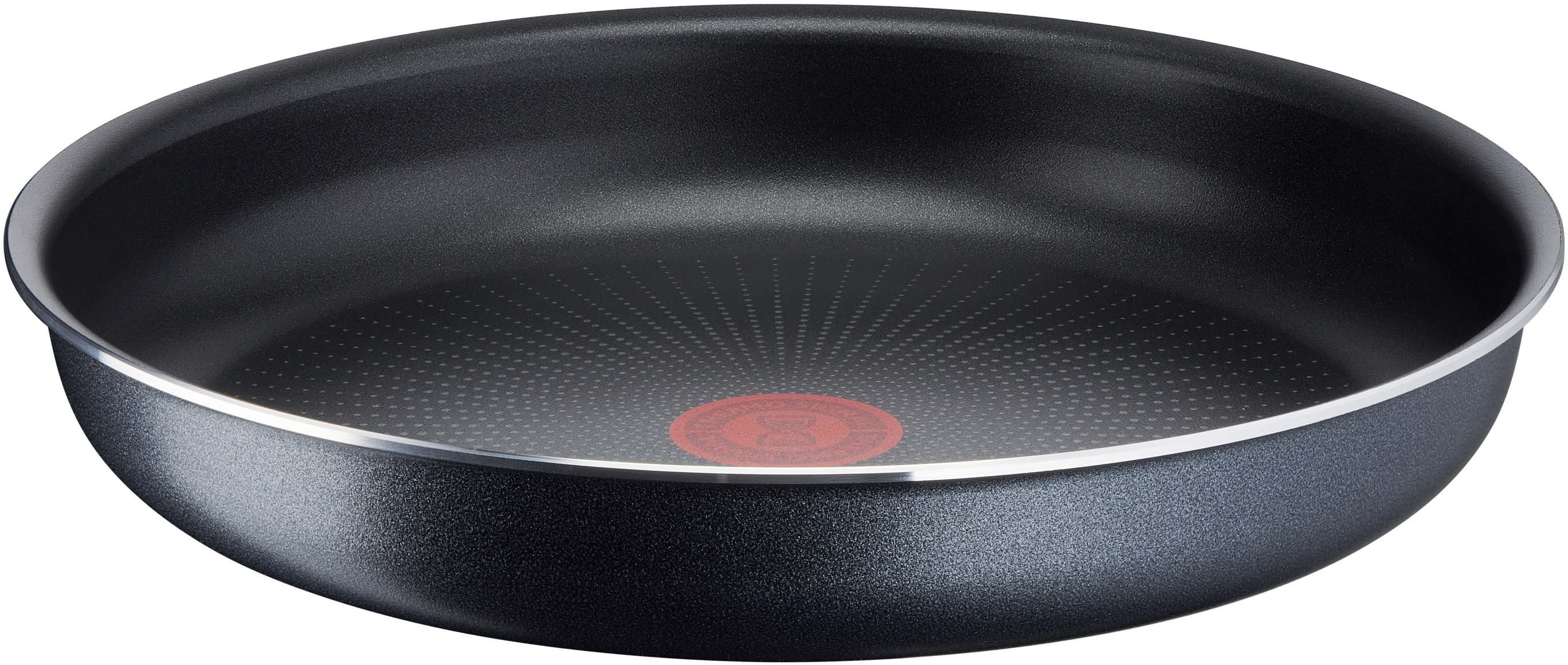 Tefal Pannenset Ingenio XL Force Anti-aanbak, afneembare handgreep, thermo-signaal, voor alle kookplaten behalve inductie (set, 3-delig)