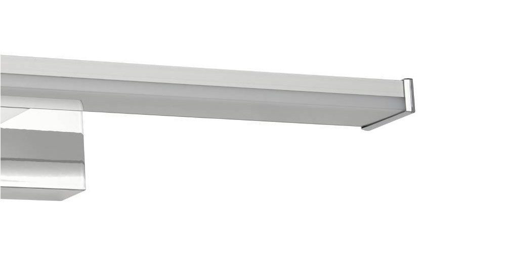 EGLO Spiegellamp PANDELLA 1 wandlamp, badkamerlamp, chroom, zilver, wit, IP44