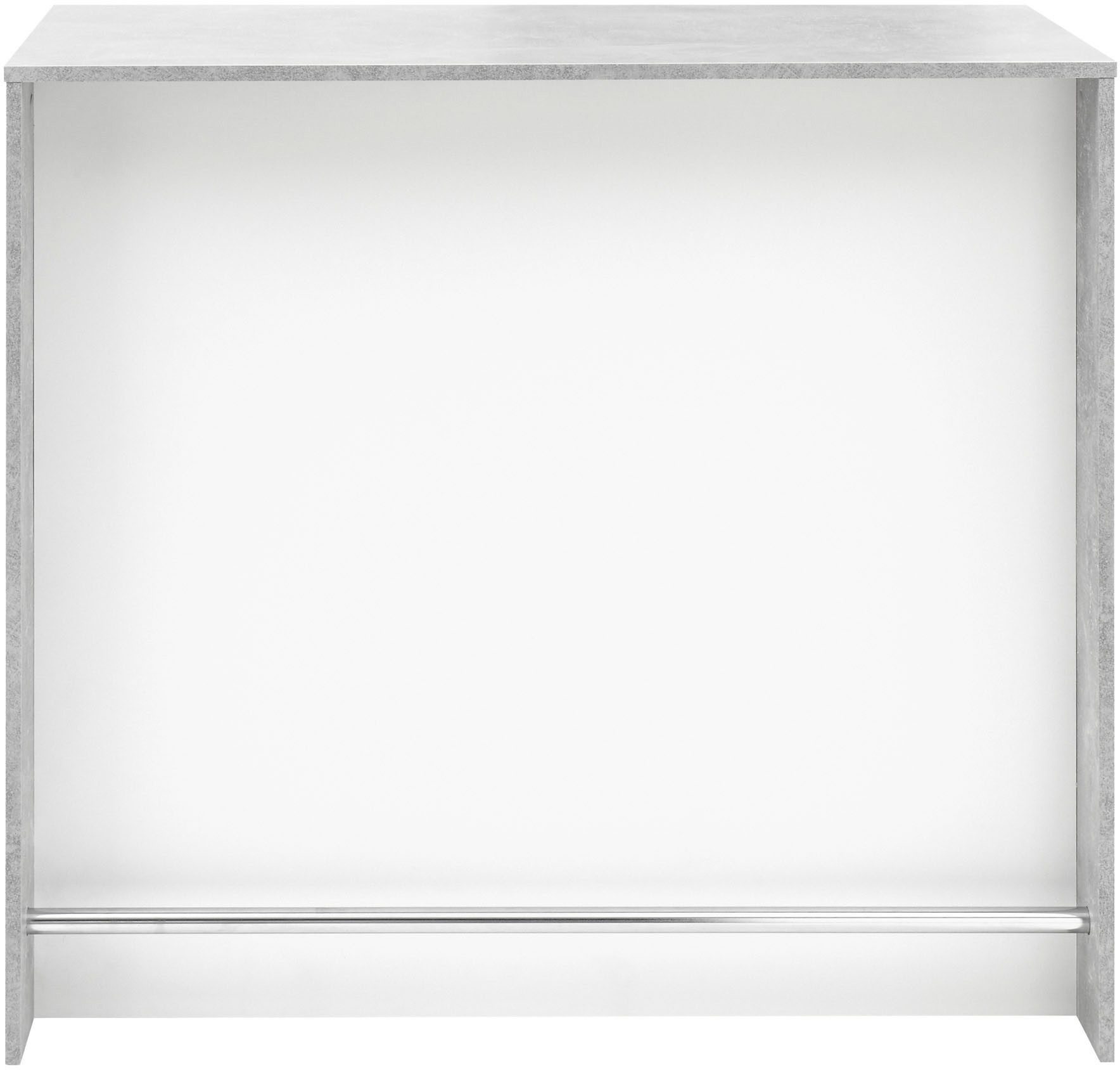 Stolkom Bartafel Planter Beton decor, tafel met flessenrek