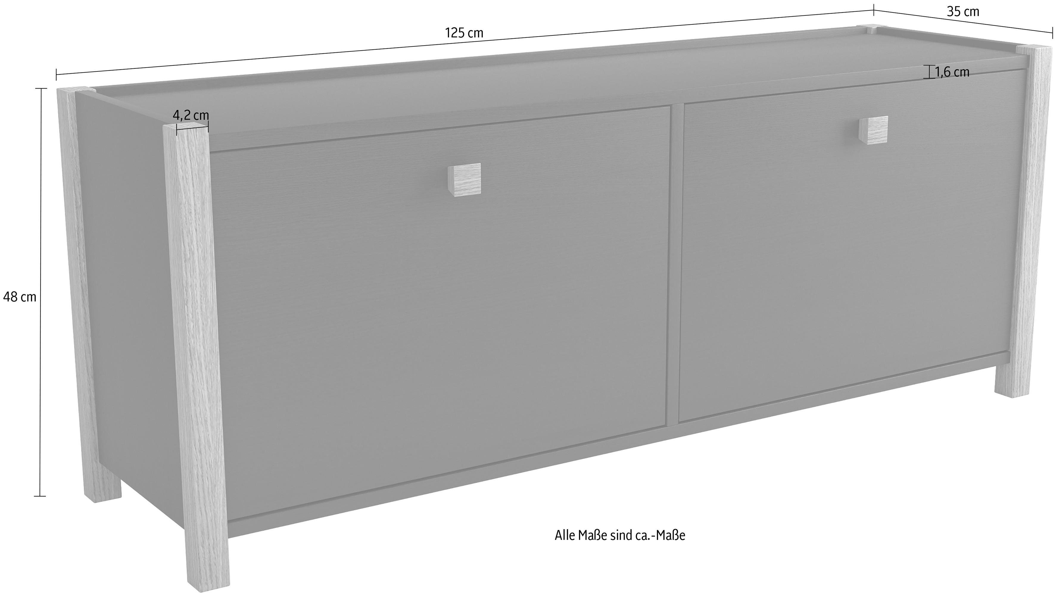 Woodman Schoenenbank in scandinavisch design, houtfineer van eiken