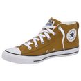 converse sneakers chuck taylor all star street canvas mid bruin