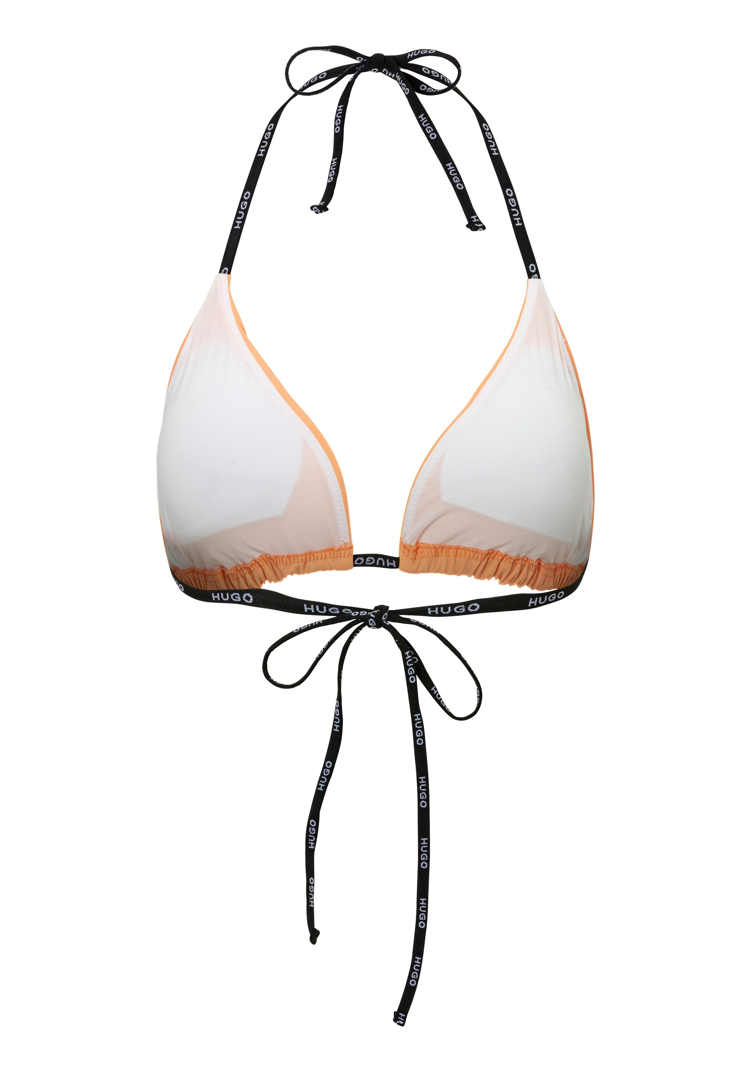 HUGO underwear Triangel-bikinitop PURE_TRIANGLE met verwijderbare padding