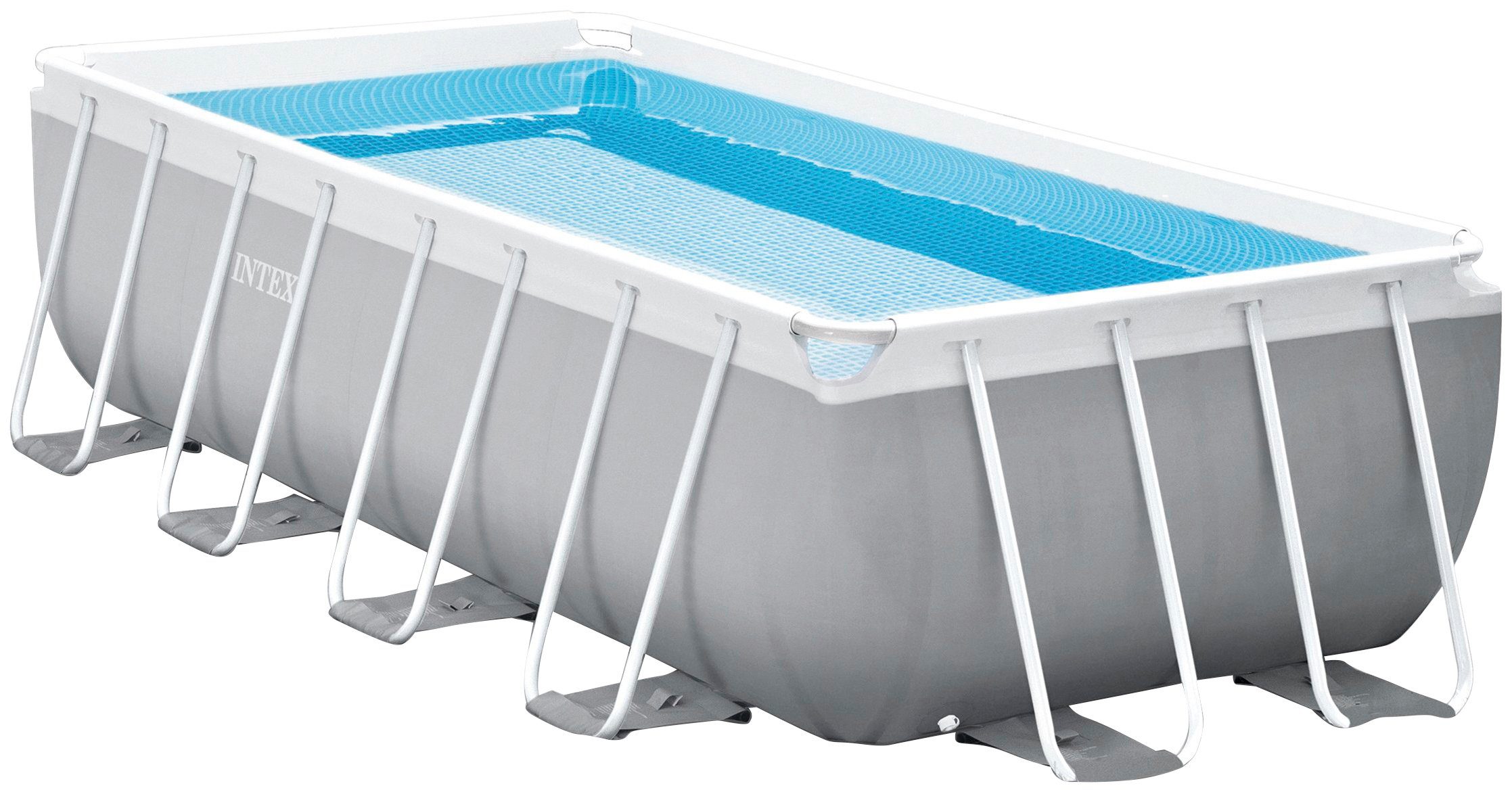 Intex Opzetzwembad PrismFrame BxLxH: 200x400x100 cm (set)
