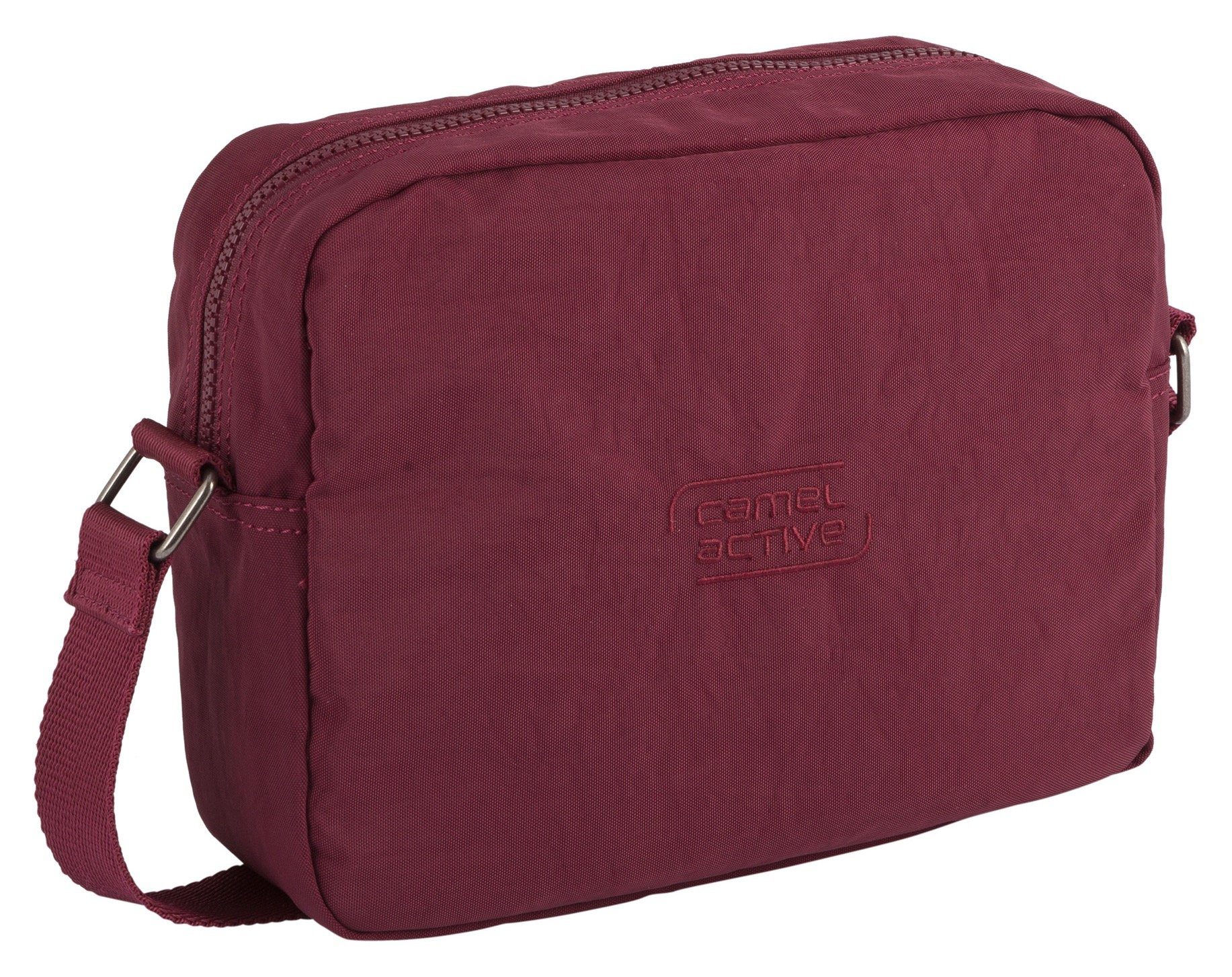 camel active Schoudertas Journey van licht robuust nylon, functioneel perfect voor alle levensomstandigheden
